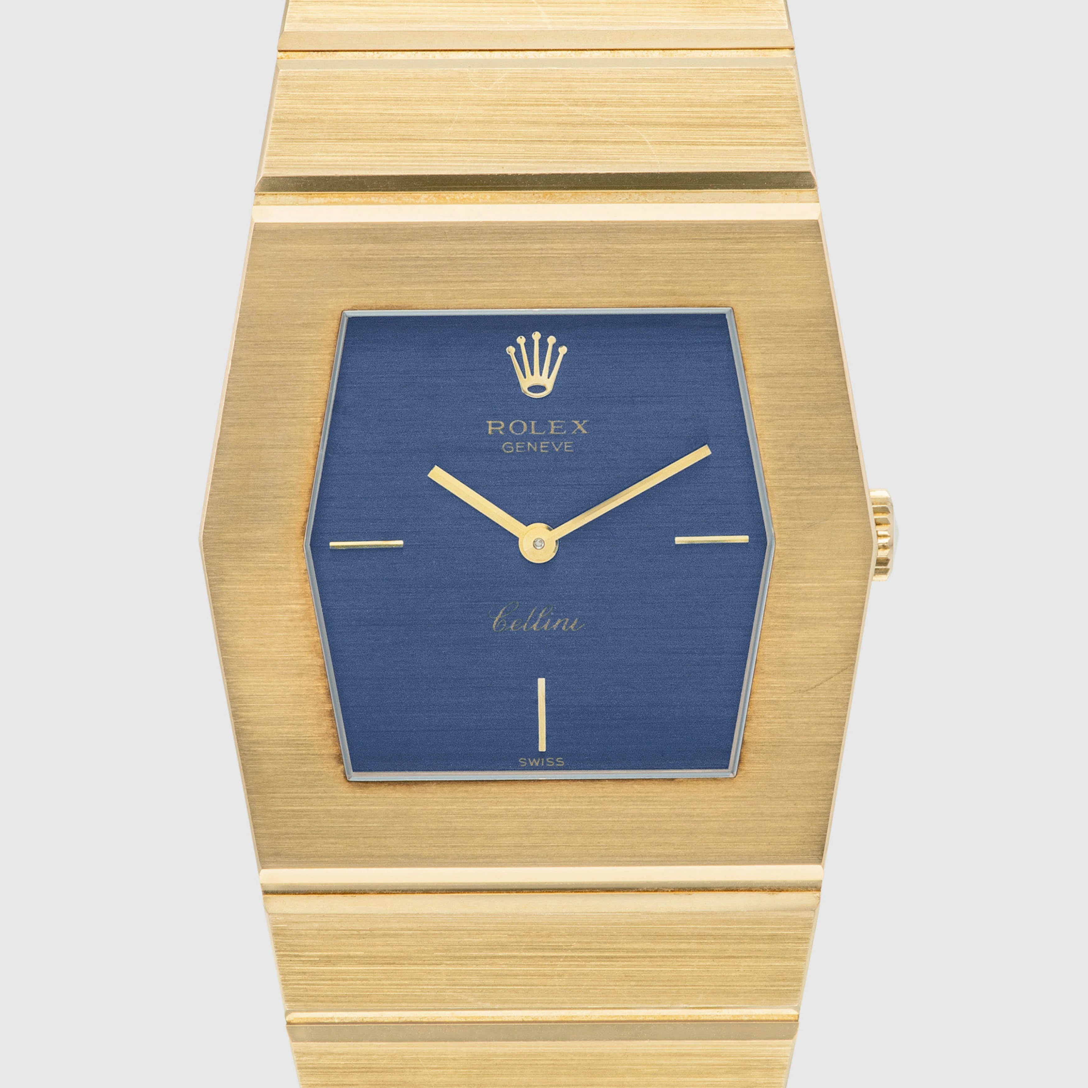 1976 Rolex King Midas Brushed Blue Dial 'NOS Ref. 4342