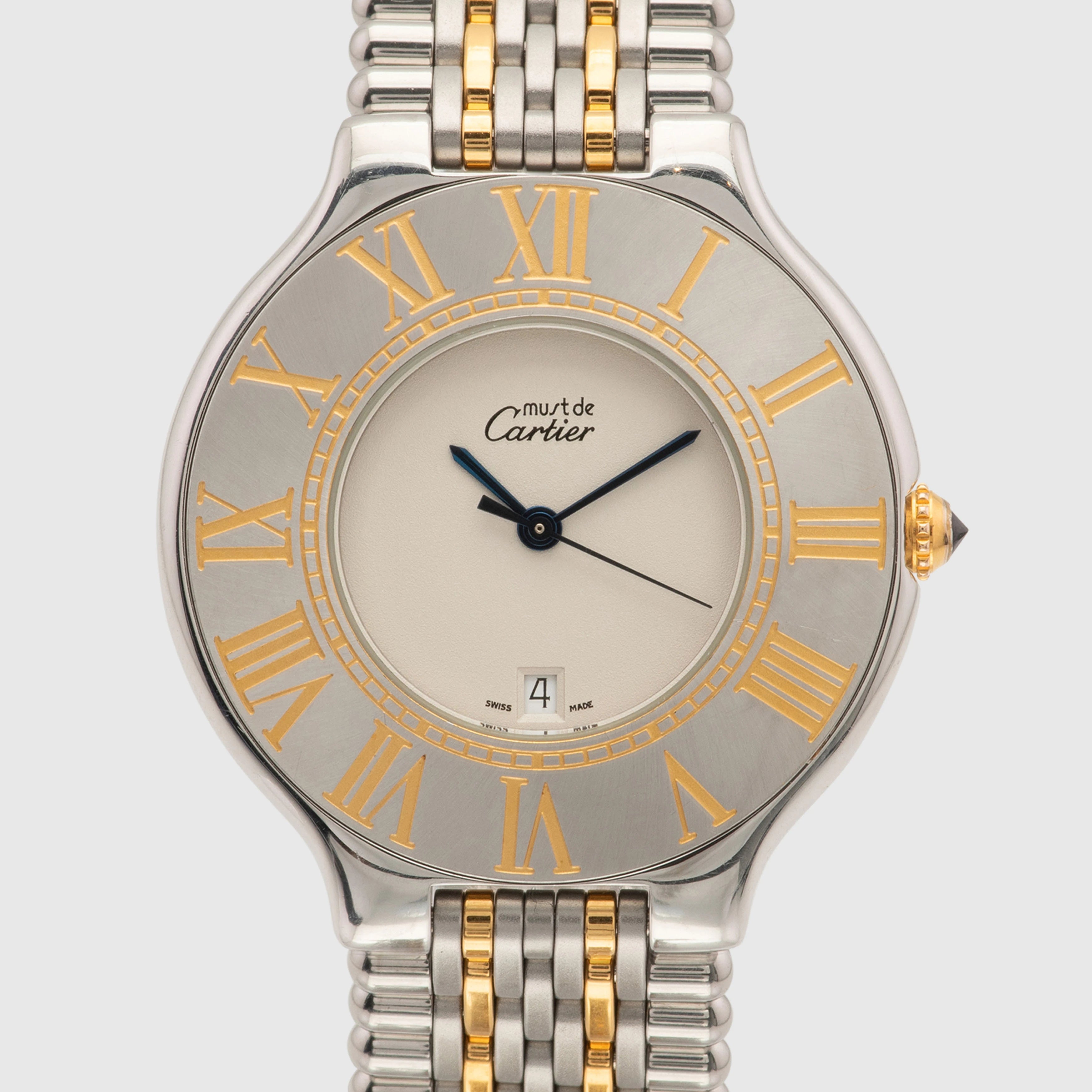 1990's Cartier Must 21 St/G Ref. 126000P (with Papers)