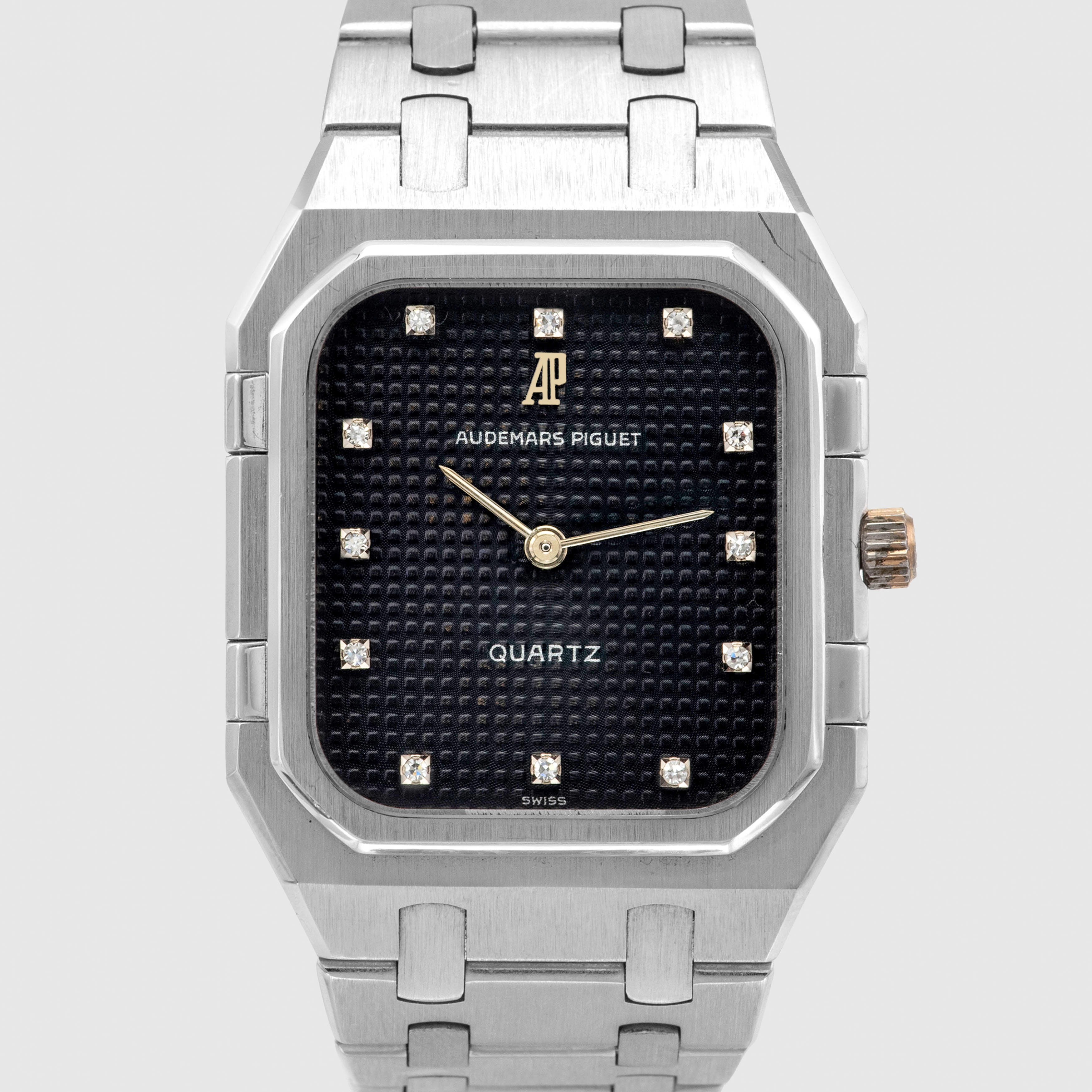 1984 Audemars Piguet Royal Oak Jumbo White Gold Diamond Dial Ref. 6005BC (with Box & Extract from the Archives)