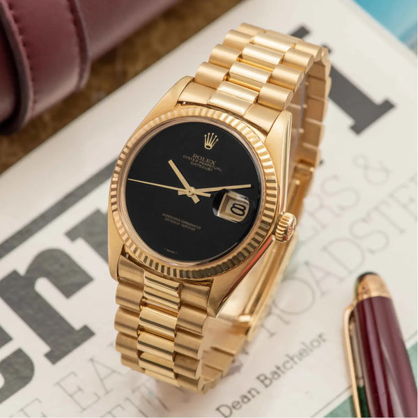 Rolex Datejust Onyx Dial