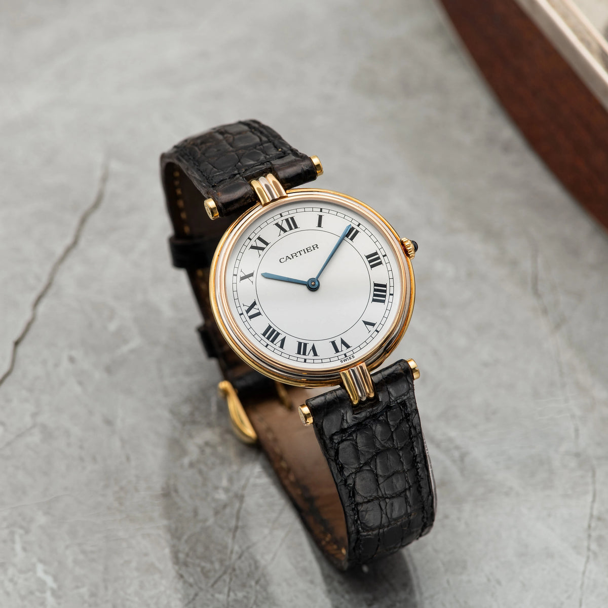 1990's Cartier Vendome Trinity 18k Gold Ref. 881003