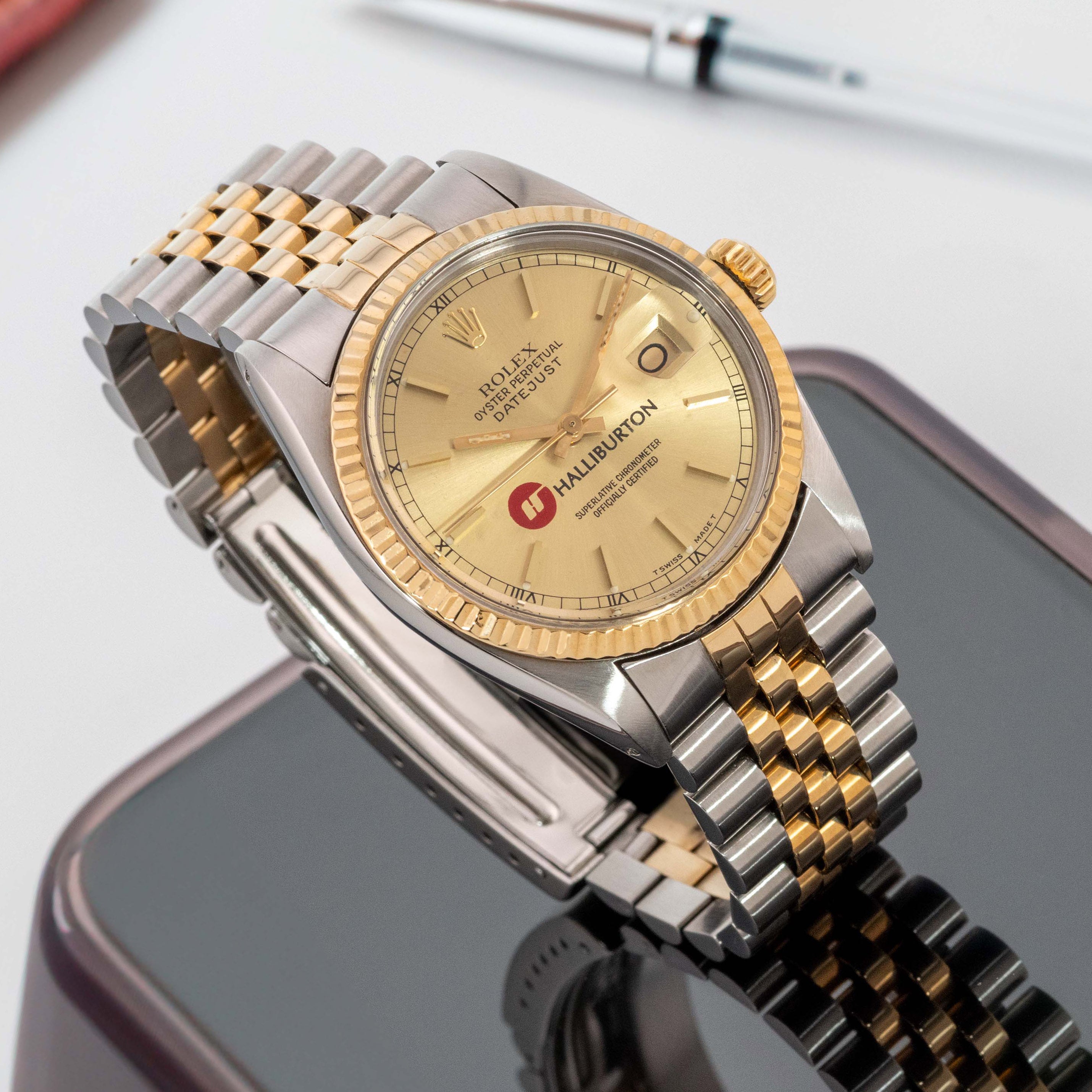 1981 Rolex Datejust St/G 'Halliburton' Ref. 16013