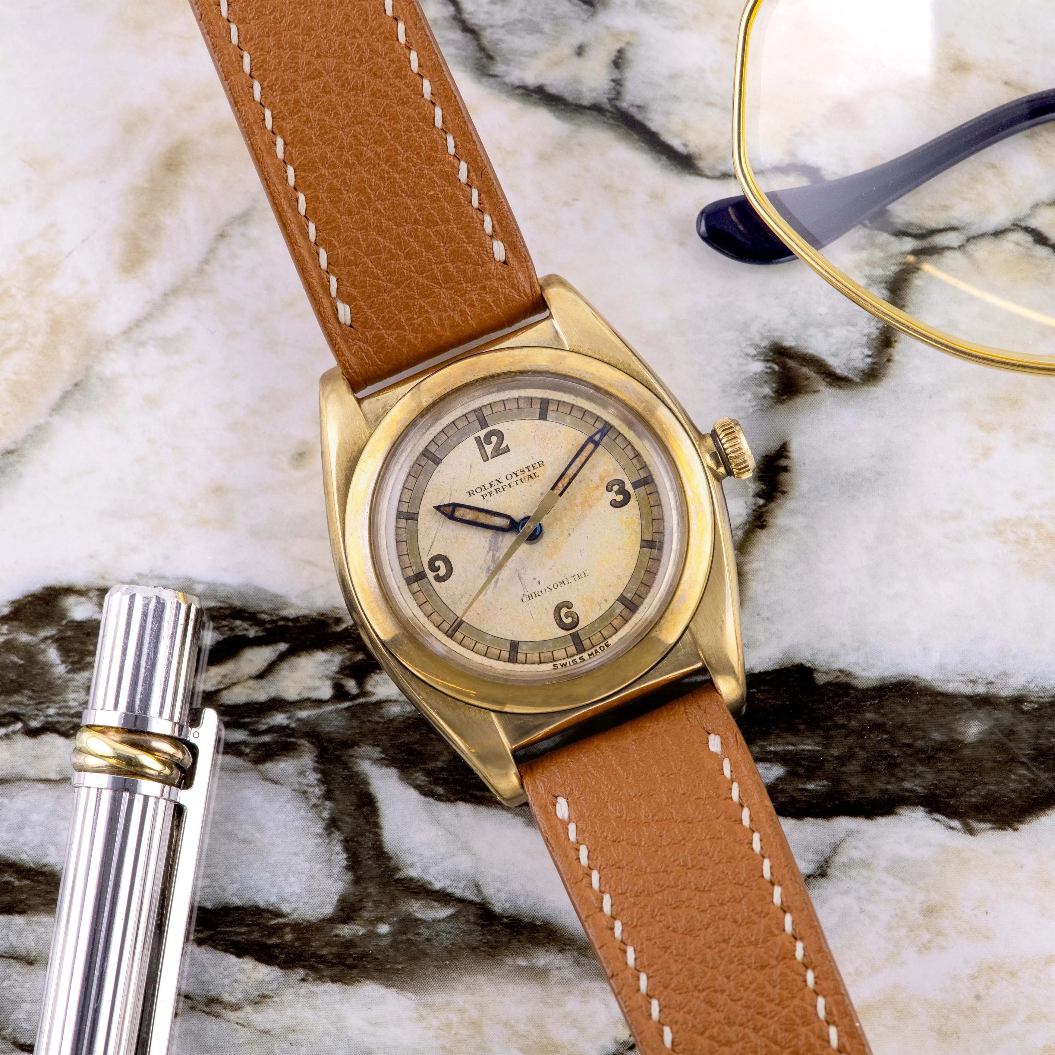 1947 Rolex Oyster Perpetual Bubbleback Ref. 3131