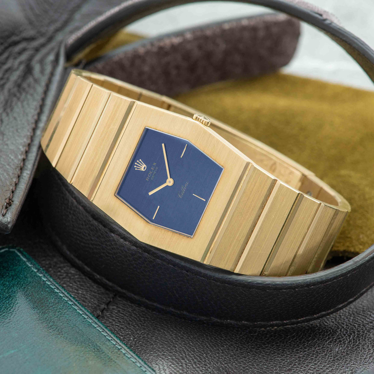 1976 Rolex King Midas Brushed Blue Dial 'NOS Ref. 4342