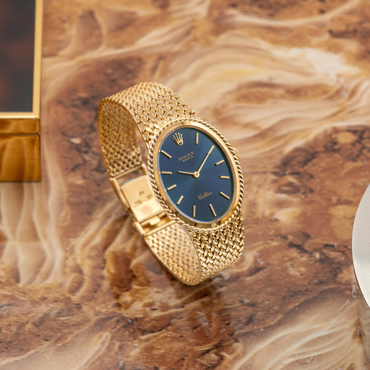 1976 Rolex Cellini Lady 18k Yellow Gold Ref. 4110 (with Certificate)