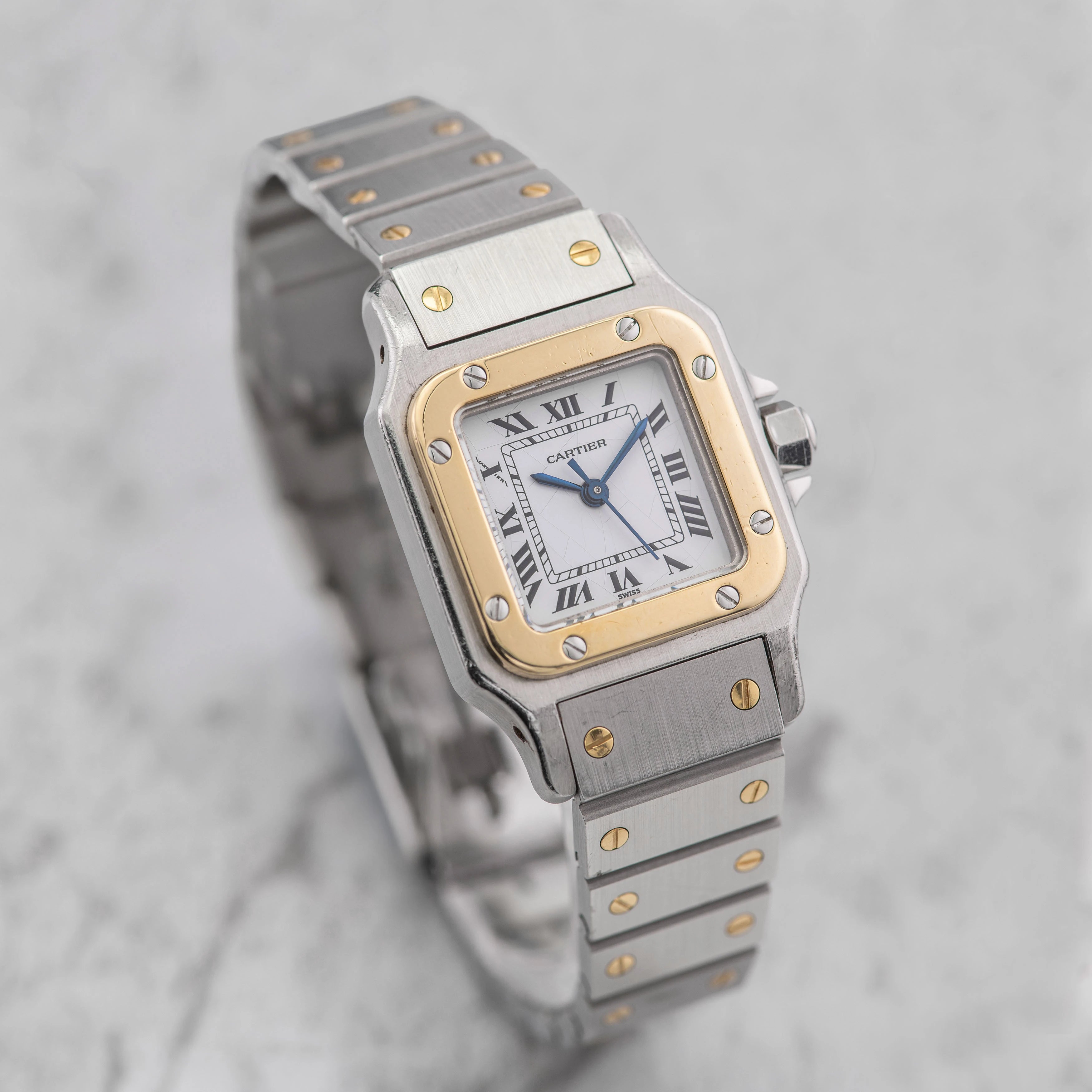 1990's Cartier Santos Galbee St/G Ref. 82036283
