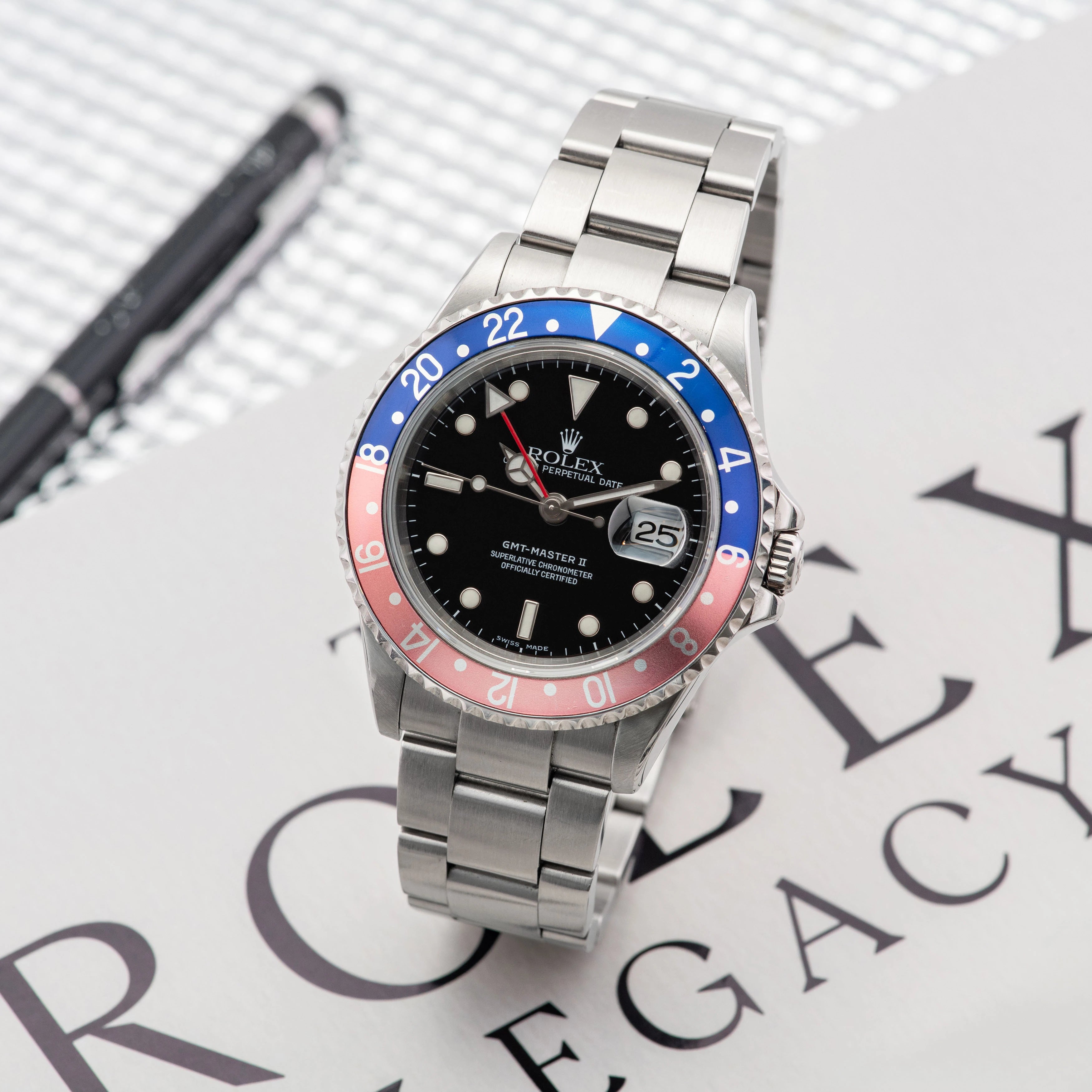 2005 Rolex GMT Master II 'Pepsi' Ref. 16710 (Full Set)