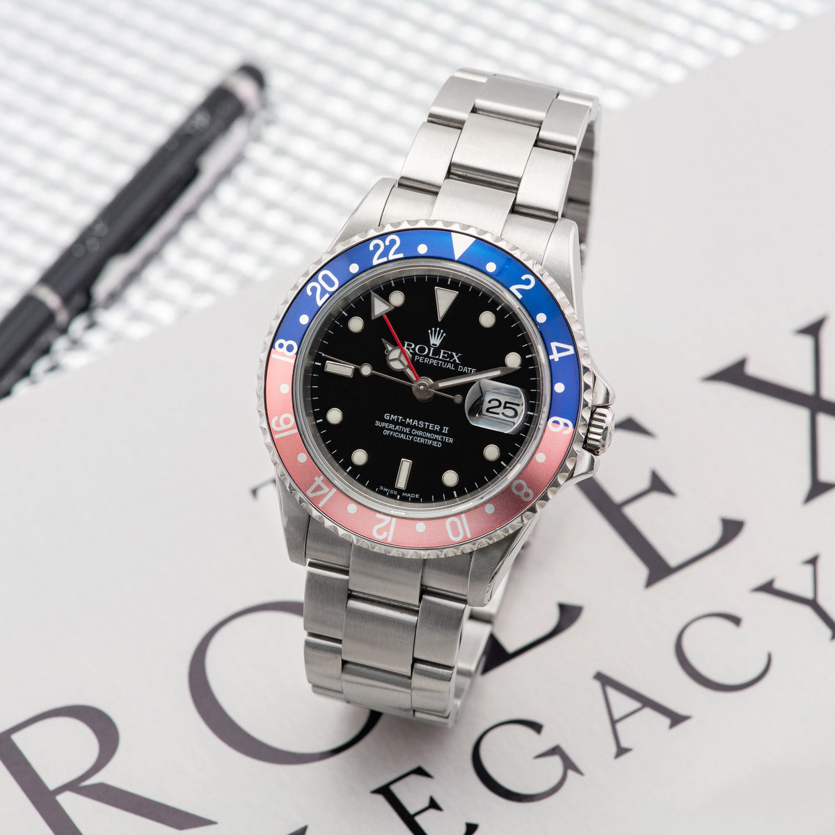 2005 Rolex GMT Master II 'Pepsi' Ref. 16710 (Full Set)