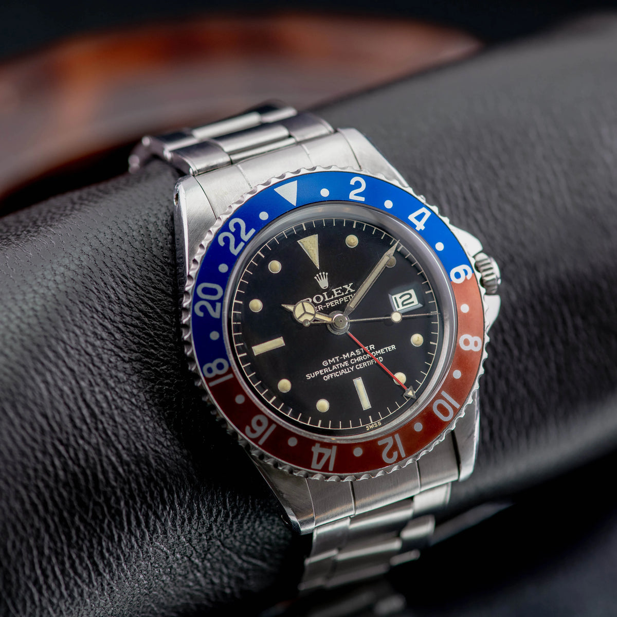 1960 Rolex GMT Master PCG Chapter Ring Gilt Dial Ref. 1675