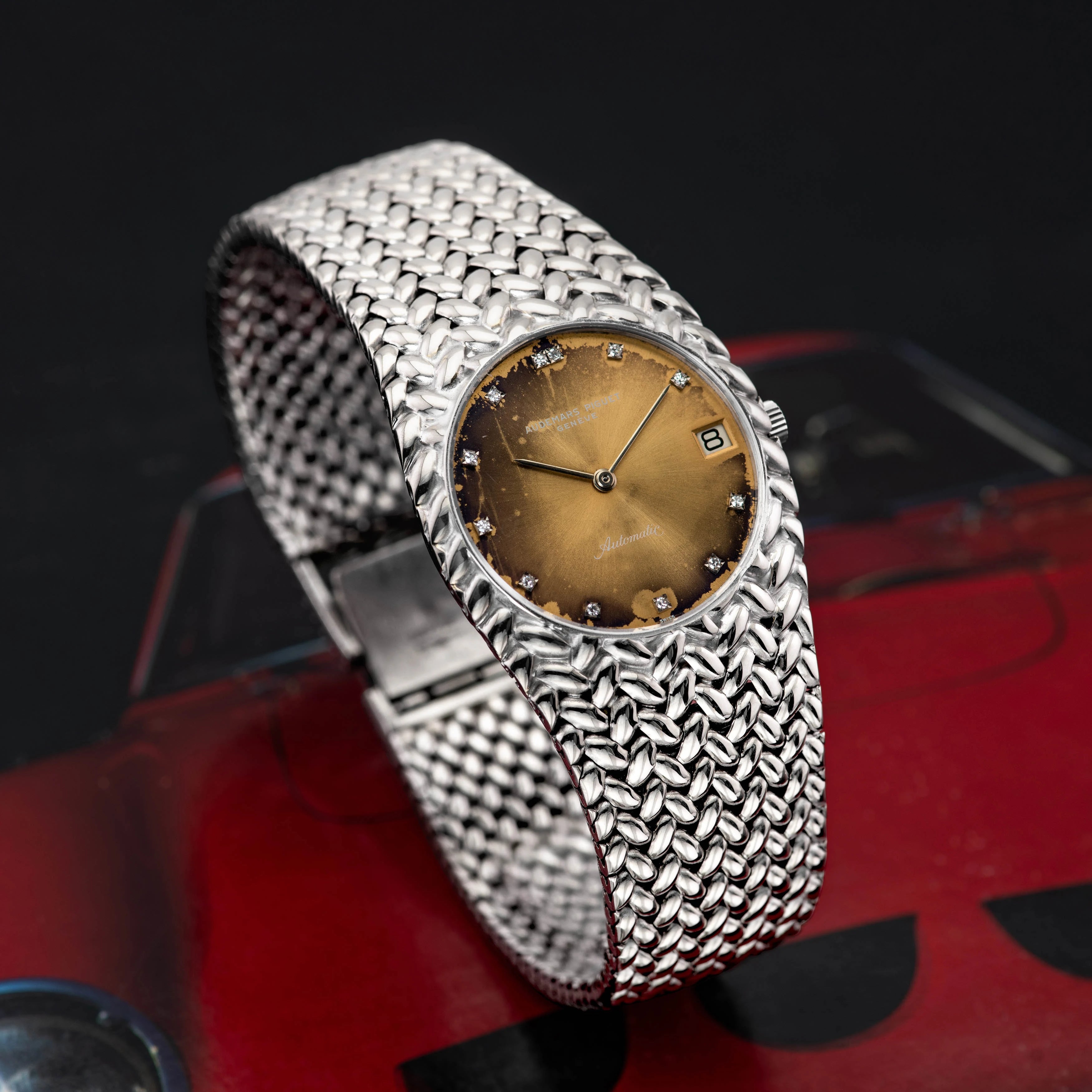 1972 Audemars Piguet Cobra White Gold Tropical Diamond Dial Ref. 5403BC