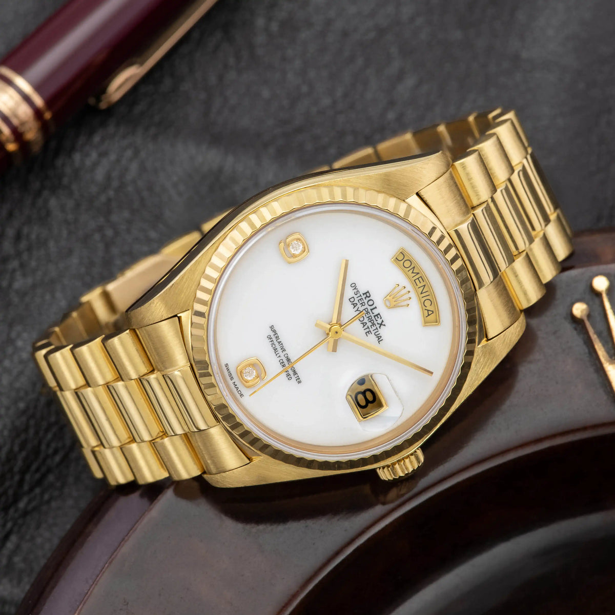 1979 Rolex Day Date Cacholong Dial Ref. 18038