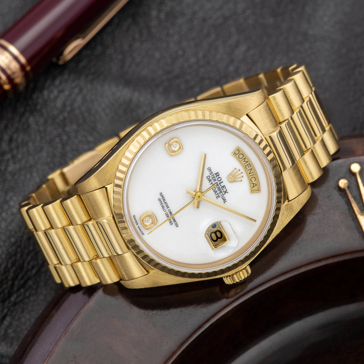 1979 Rolex Day Date Cacholong Dial Ref. 18038