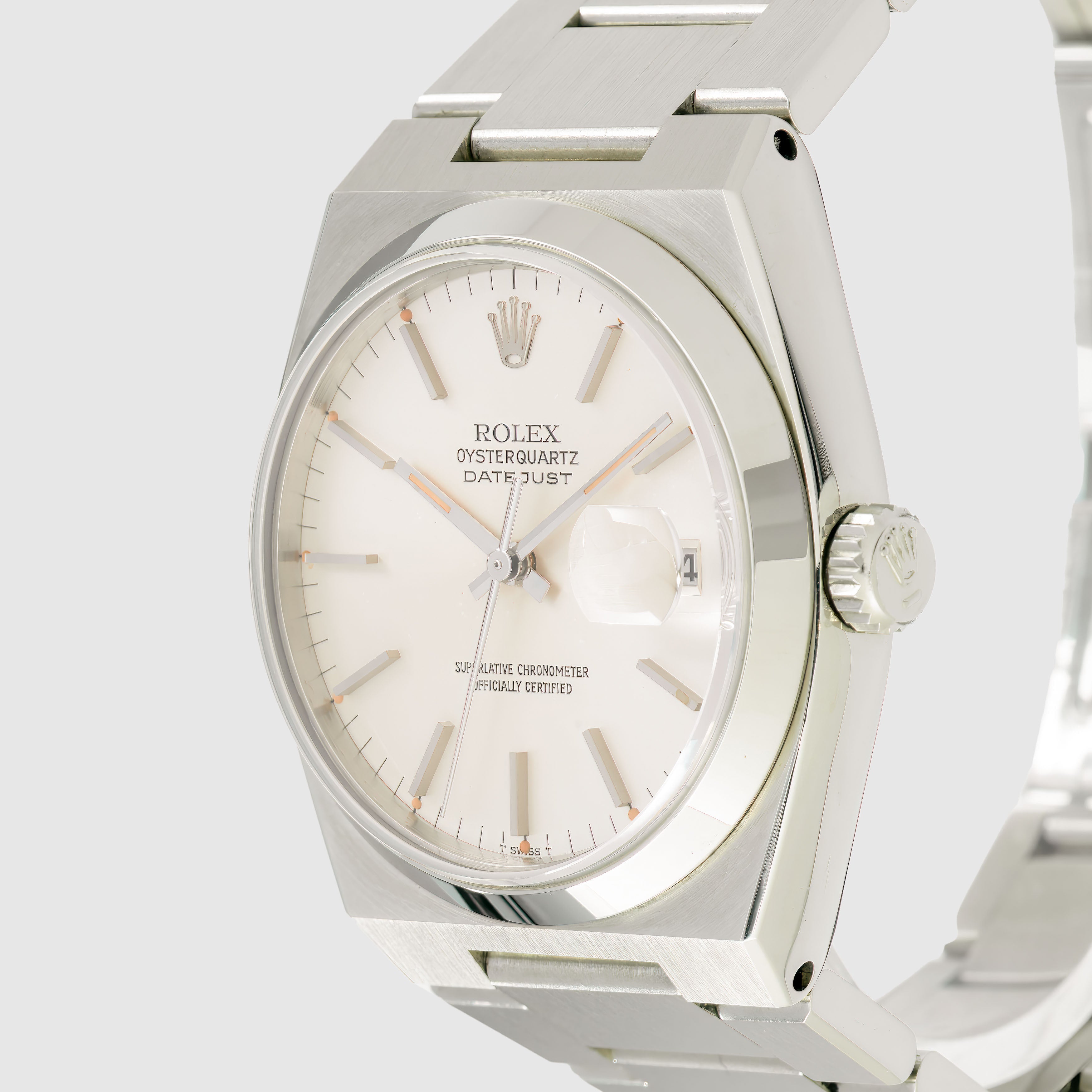 1980 Rolex Oysterquartz Silver dial LNOS Ref. 17000