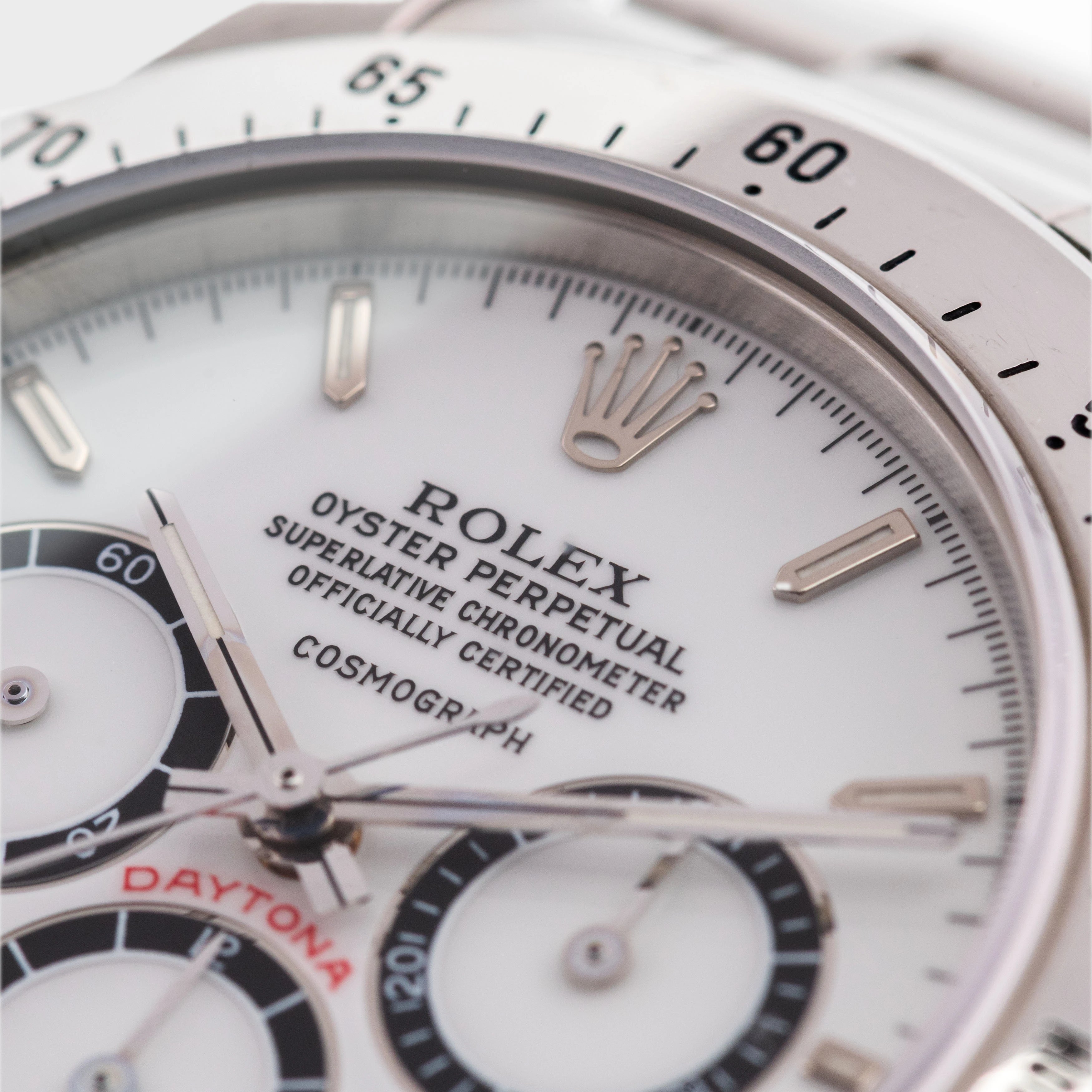 1988 Rolex Daytona R9 Porcelain Dial Unpolished Ref. 16520 (Box & Booklets)