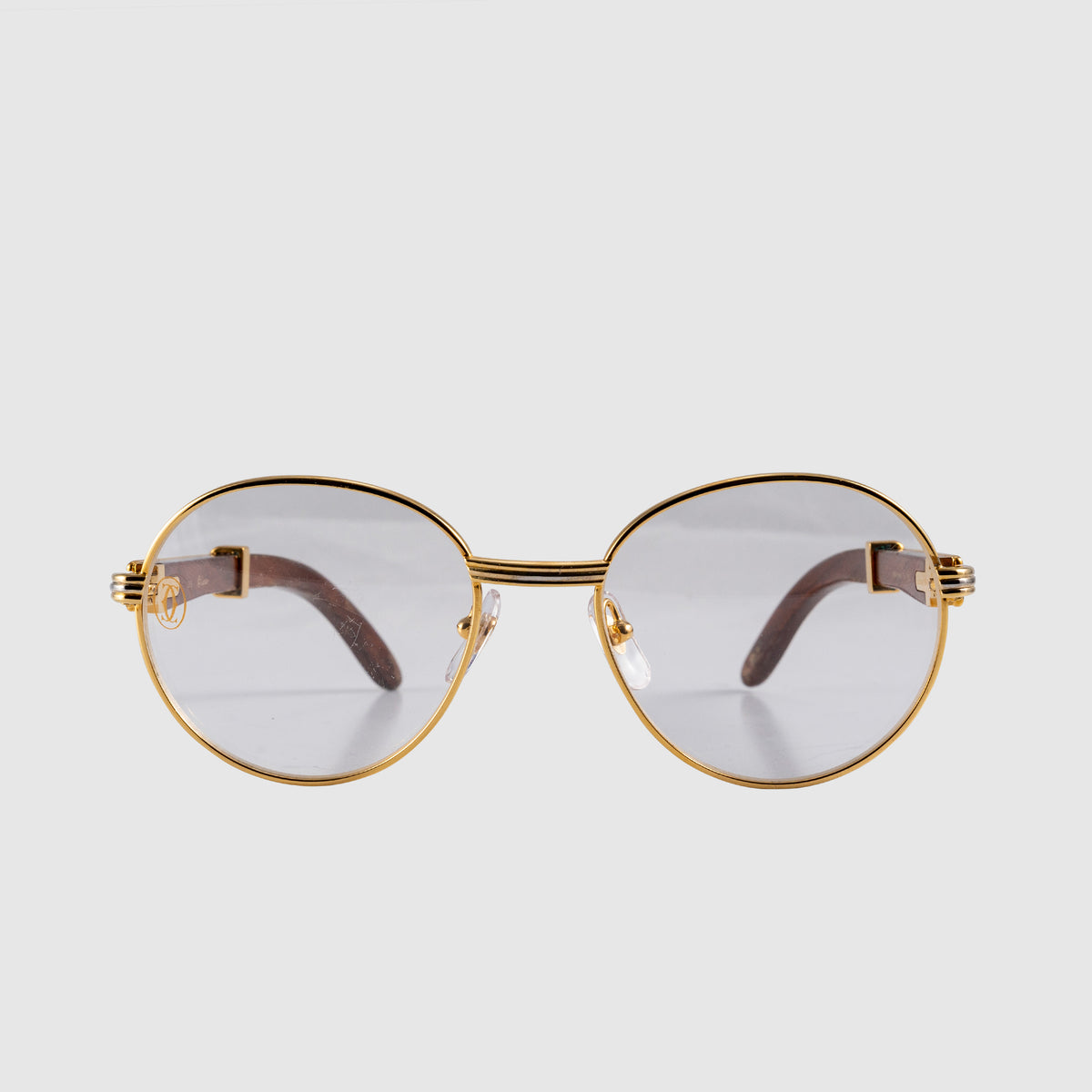 Vintage Cartier Bagatelle Bubinga Precious Wood Frame Eyewear