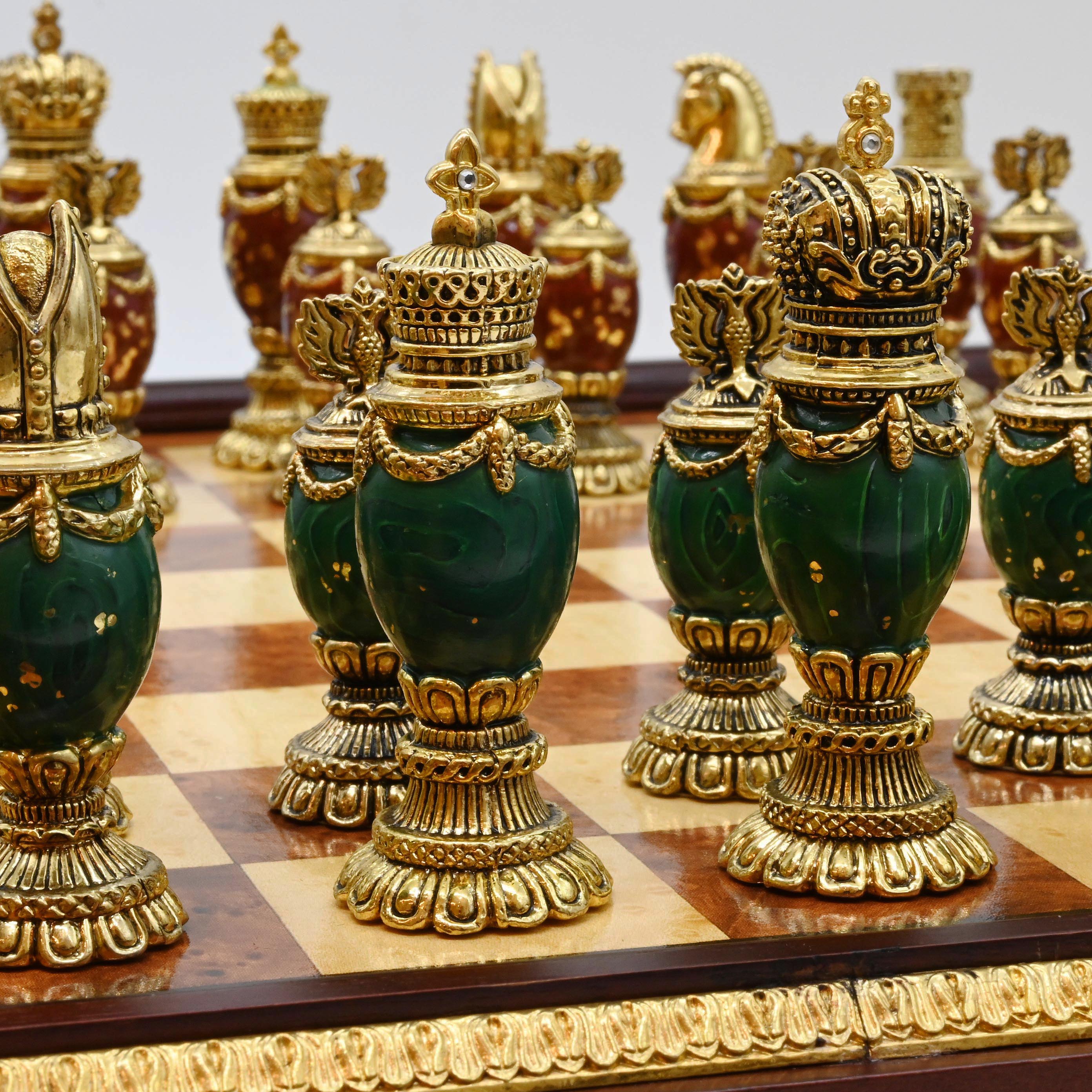 Imperial Faberge Chess Set