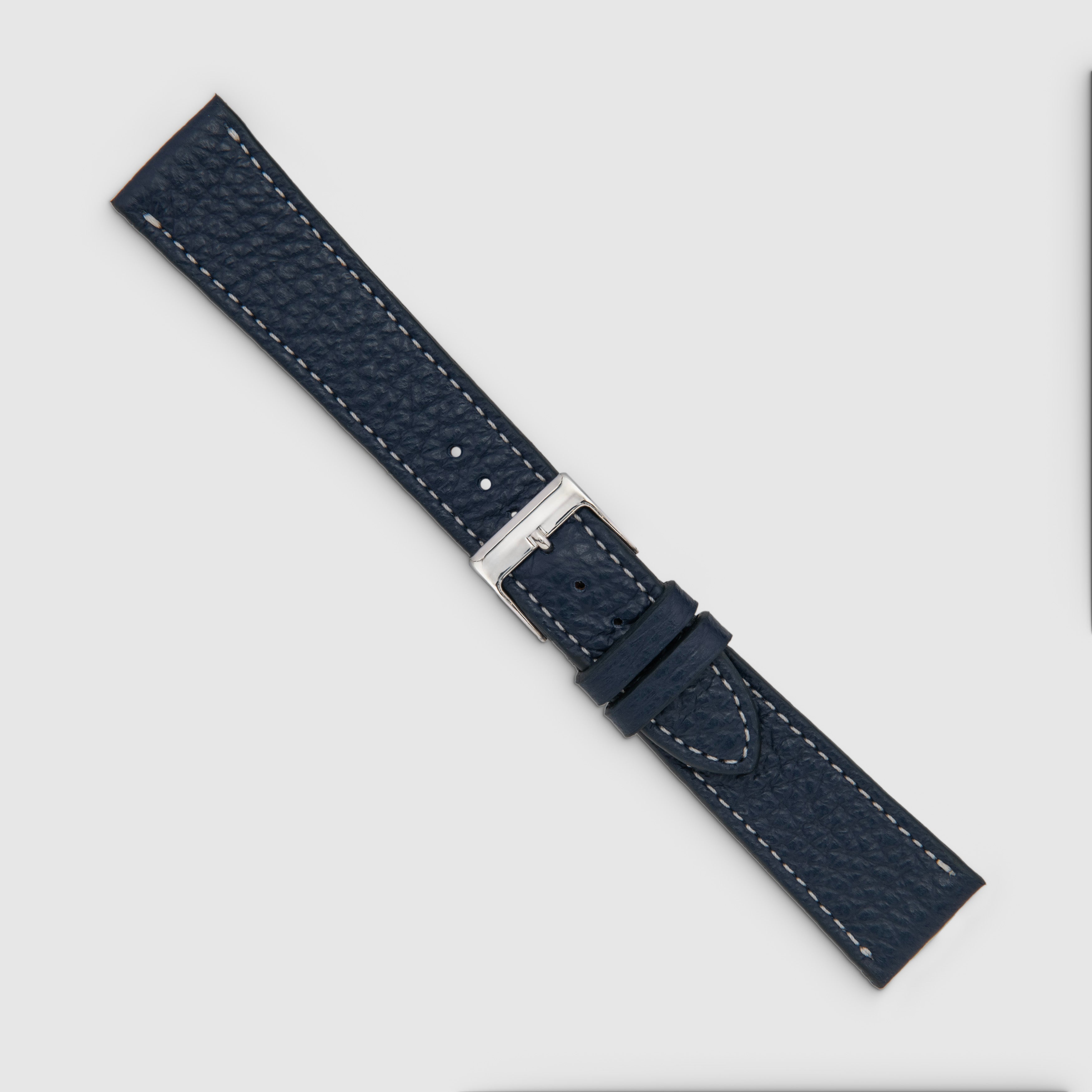 Pebble-Grain Calfskin - Dark Blue