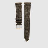 Pebble-Grain Calfskin - Dark Brown