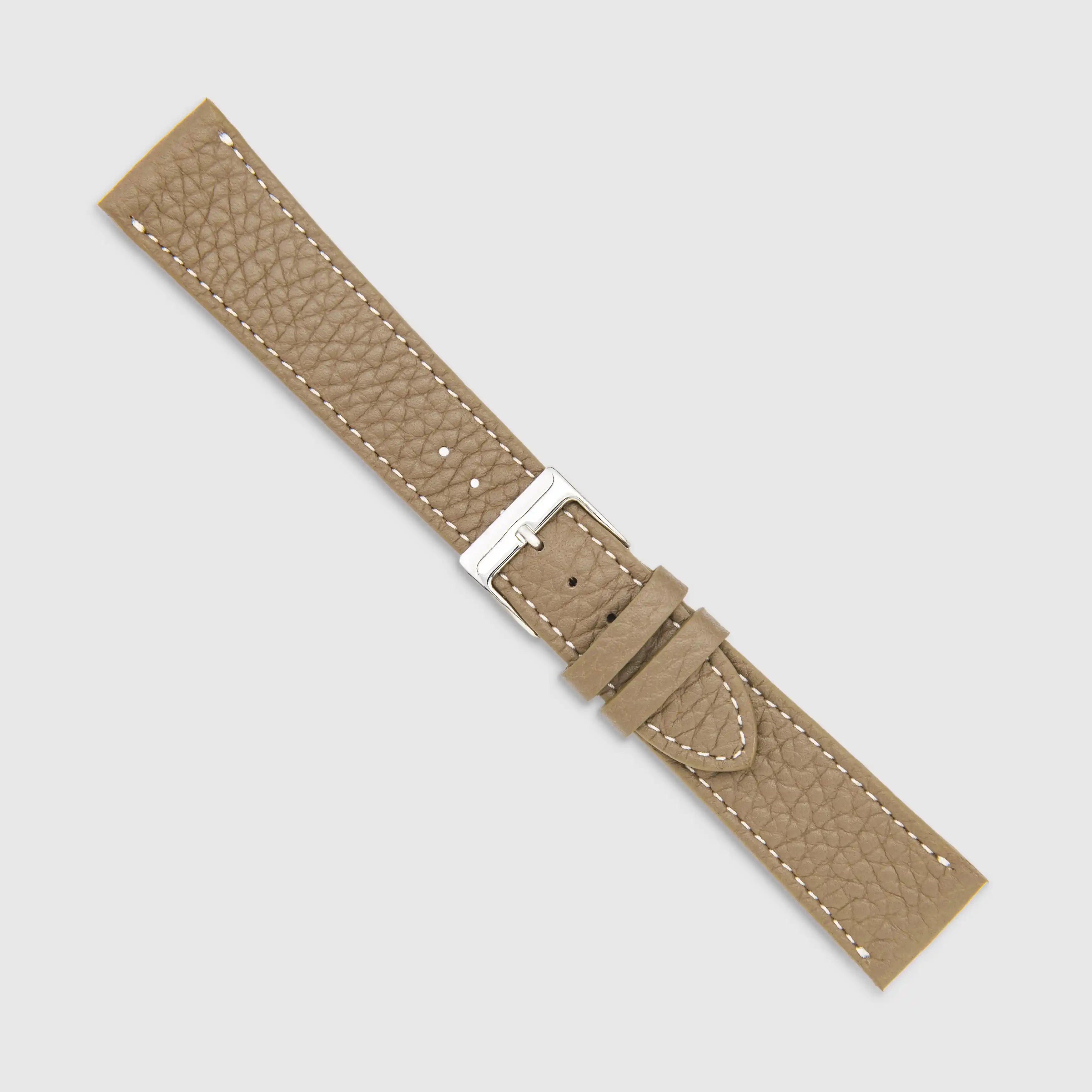 Pebble-Grain Calfskin - Taupe