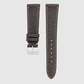 Pebble-Grain Calfskin - Dark Grey