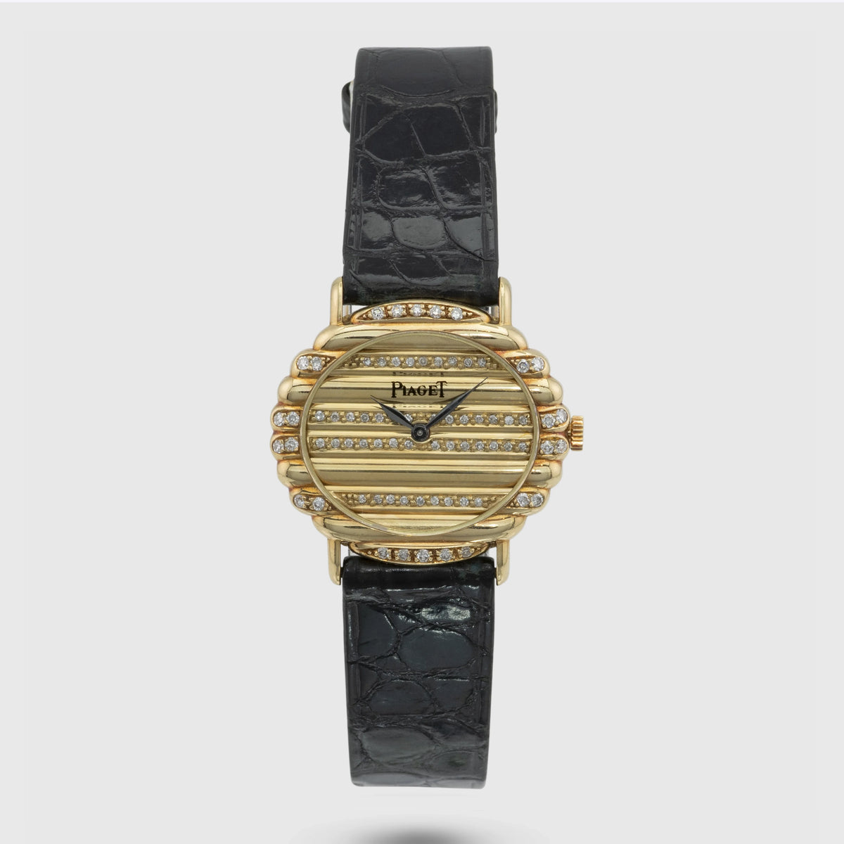 1976 Piaget Polo "Ovale" 18k Diamond Bezel & Dial Ref. 98172