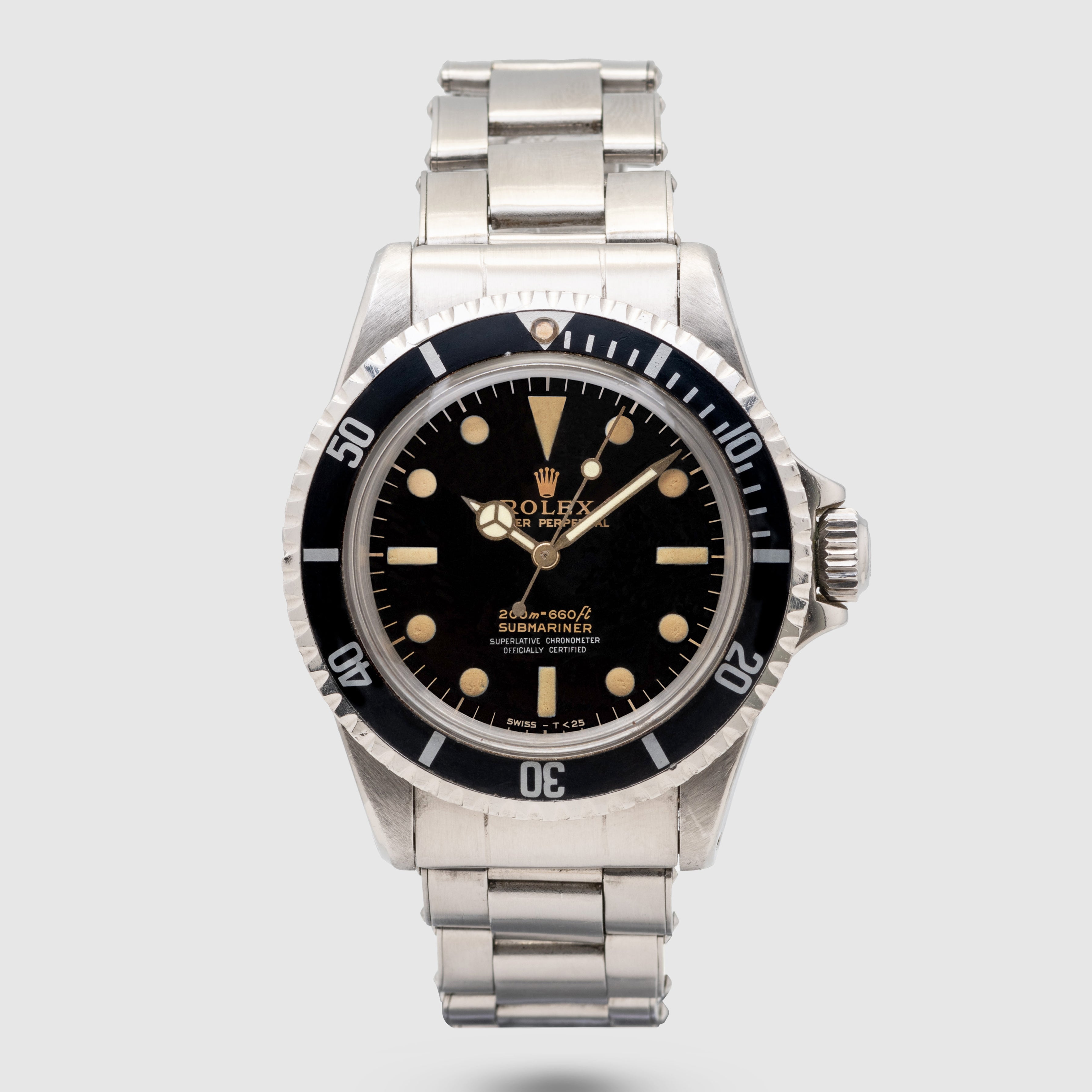 1964 Rolex Submariner Gilt Four Liner Ref. 5512