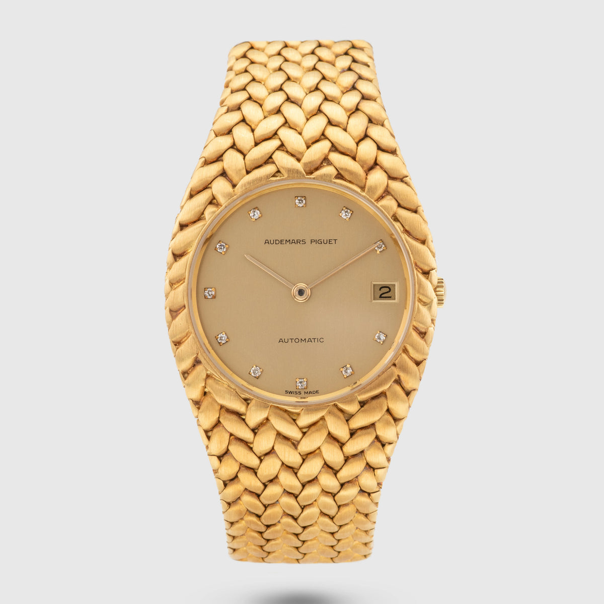 1990 Audemars Piguet Cobra Yellow Gold Diamond Dial Ref. 5403BA
