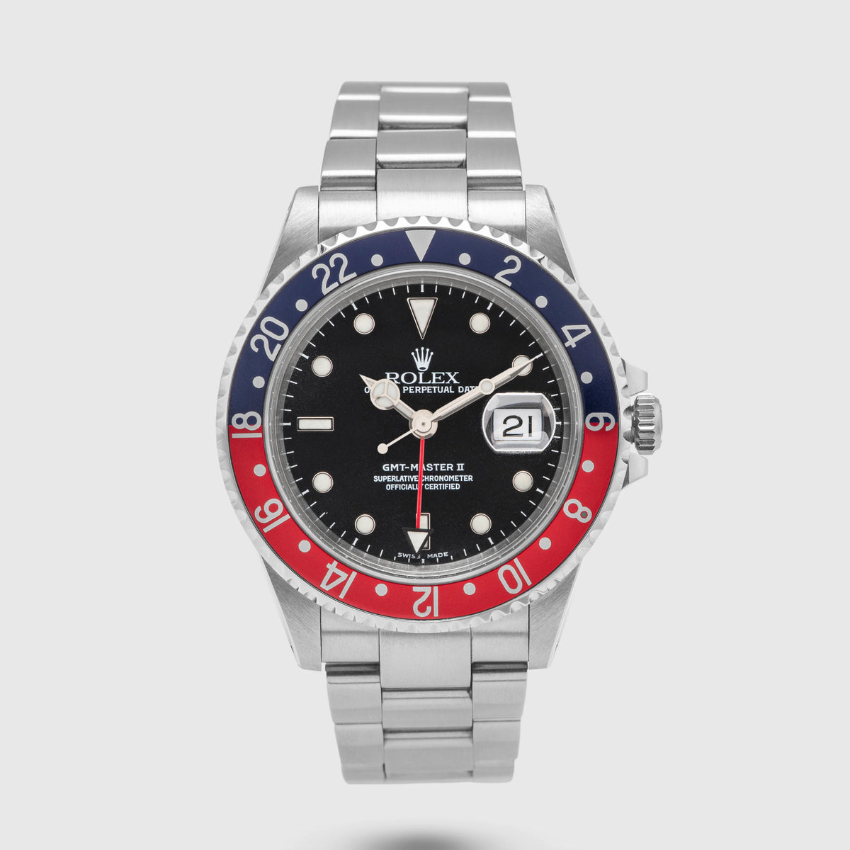 2003 Rolex GMT Master II Pepsi Ref. 16710 (with Papers)