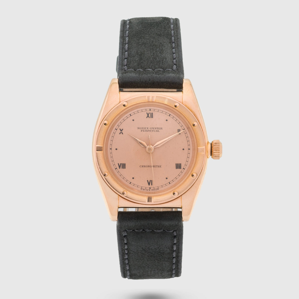 1938 Rolex Bubbleback Pink on Pink Ref. 3372