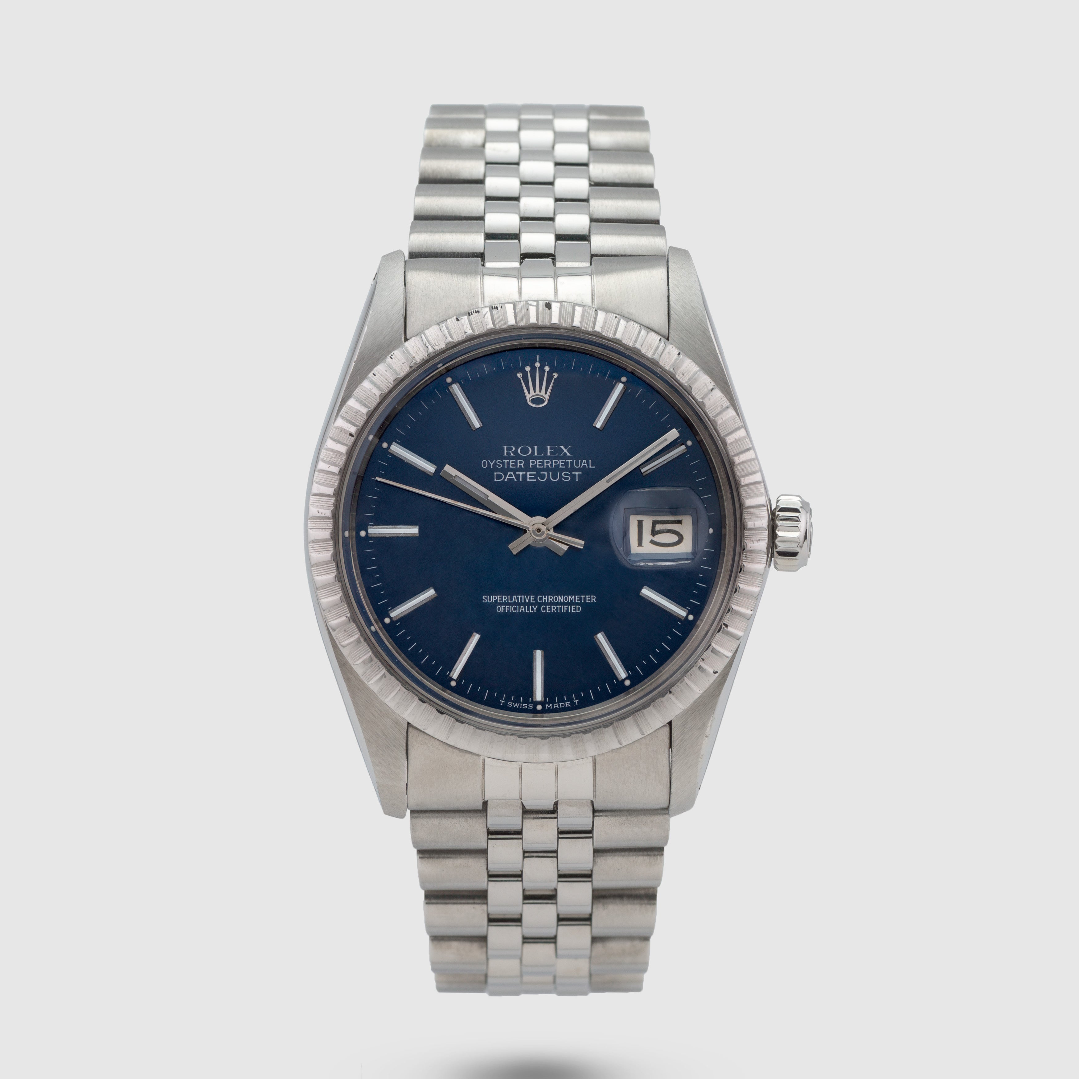 1980 Rolex Datejust Blue Dial Ref. 16030