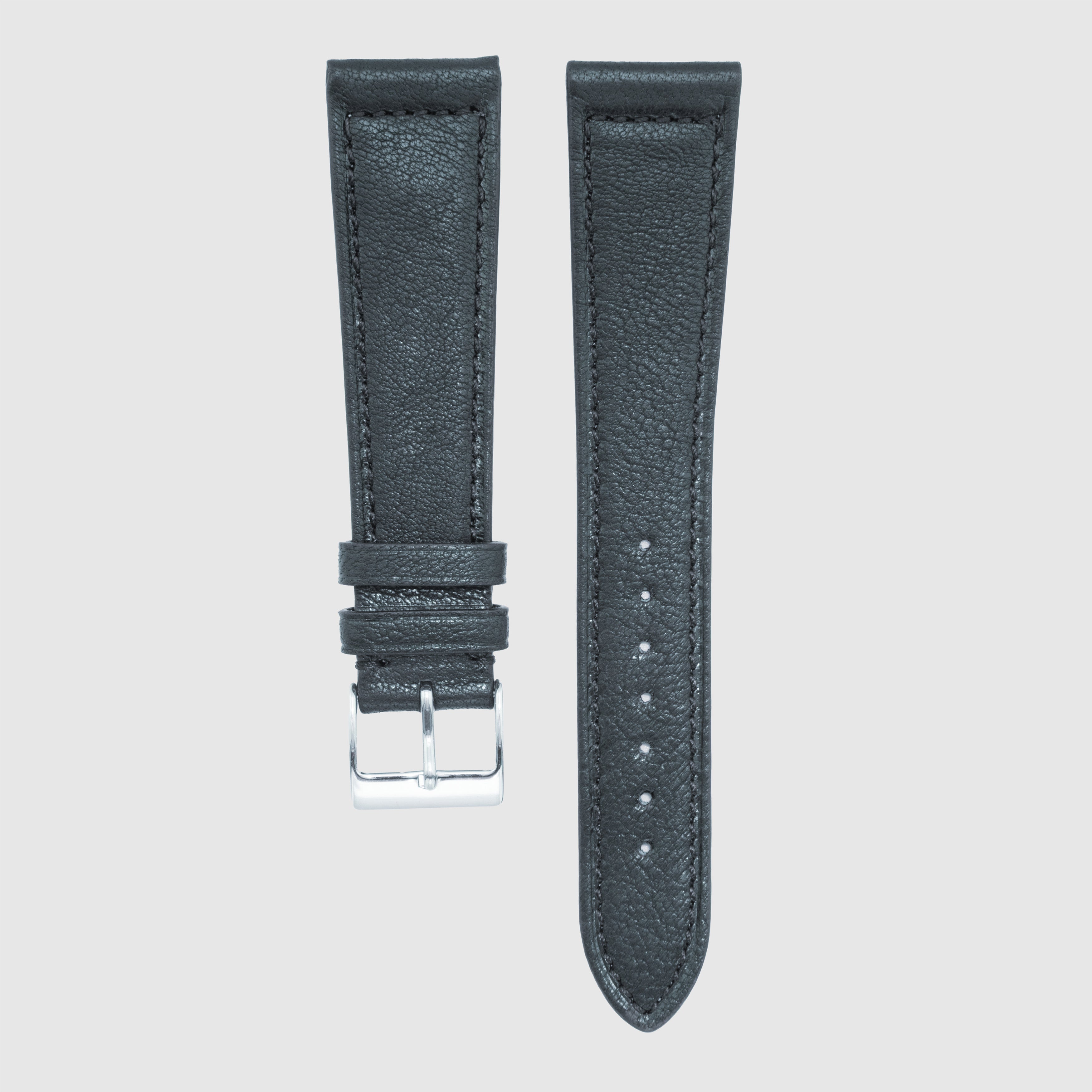Washed Goat Skin - Dark Grey