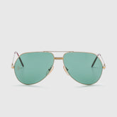 Vintage Cartier Vendome Louis Sunglasses Circa 1980's