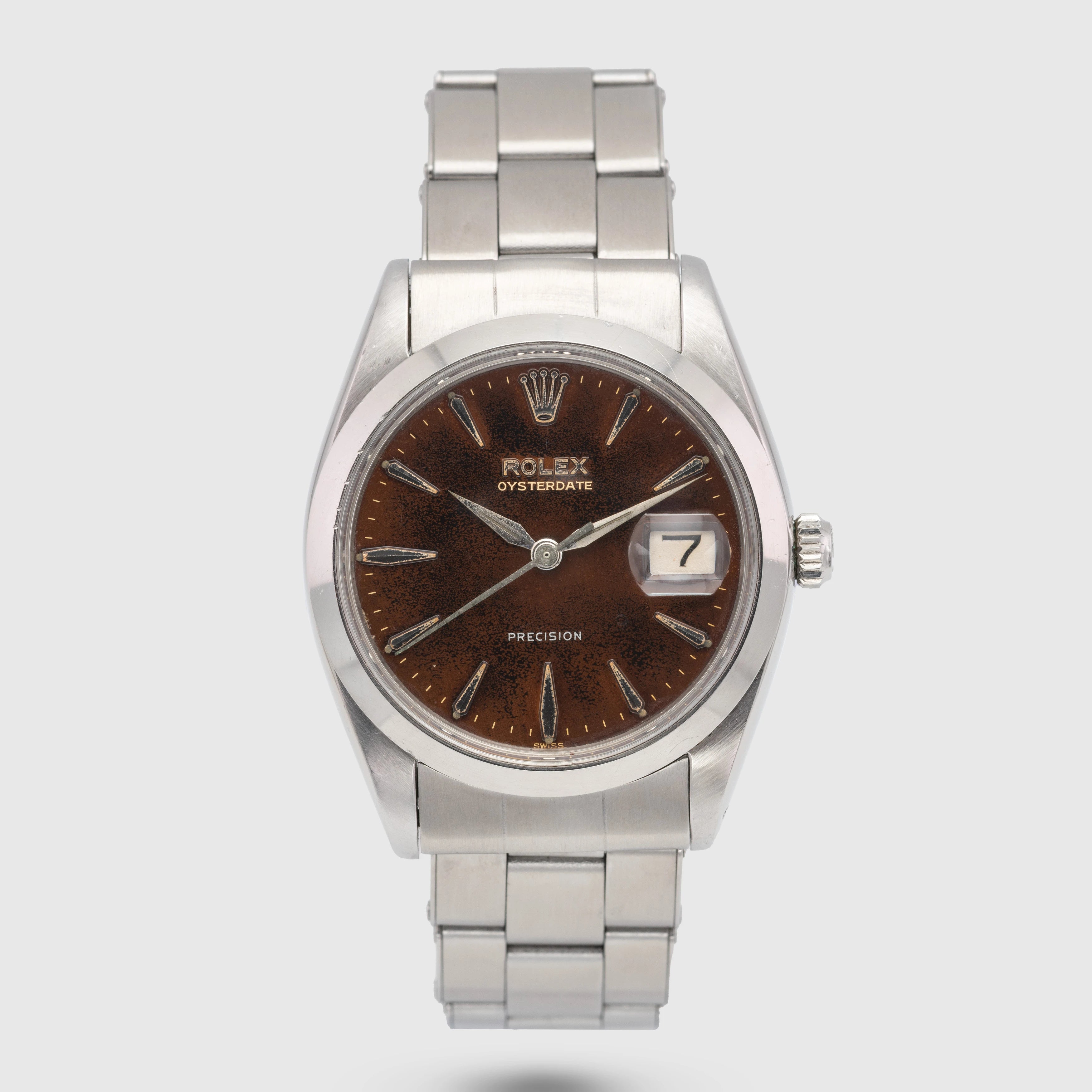 1963 Rolex Oyster Date Precision Tropical Dial Ref. 6694