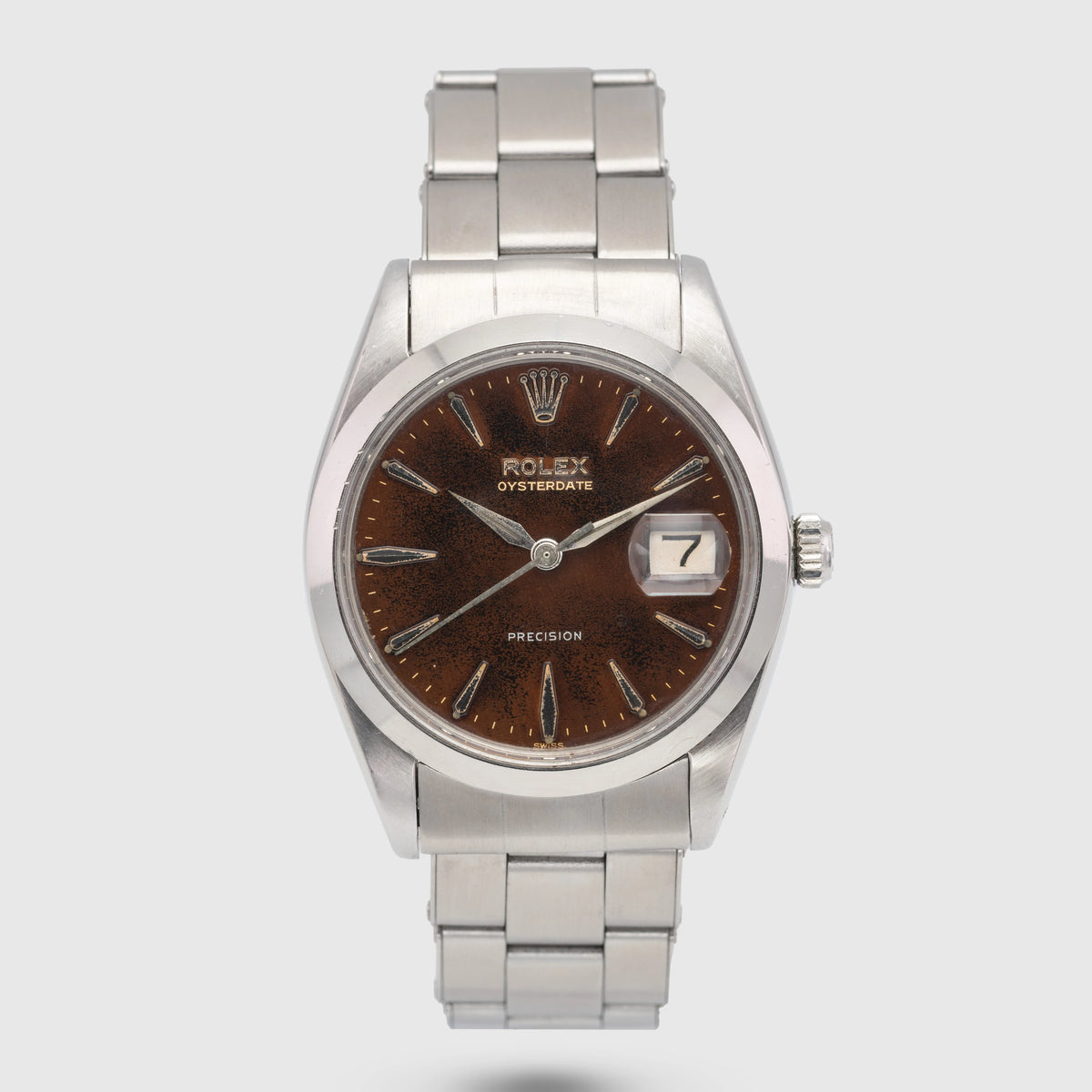1963 Rolex Oyster Date Precision Tropical Dial Ref. 6694