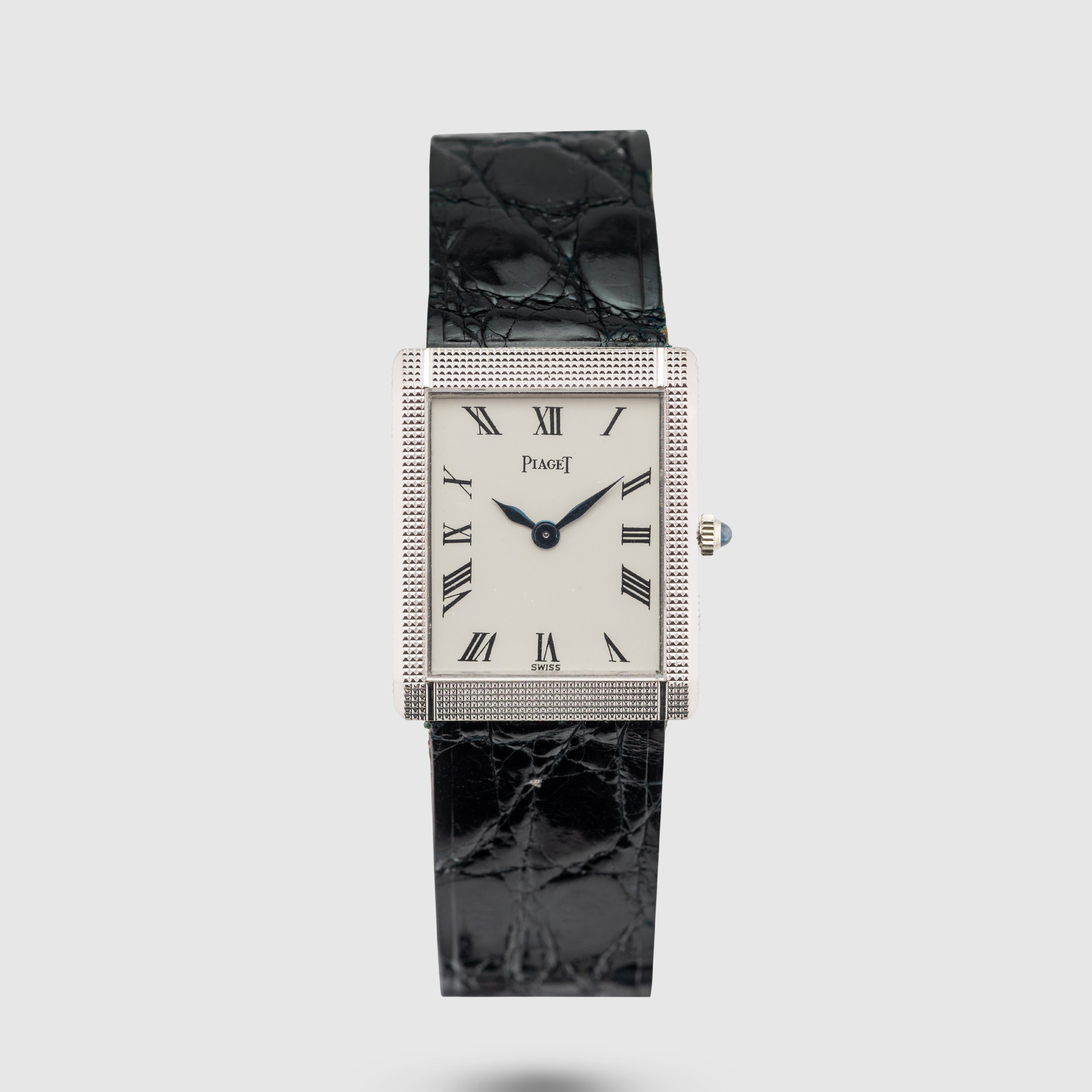 1970s Piaget Tank White Gold Ref.9151