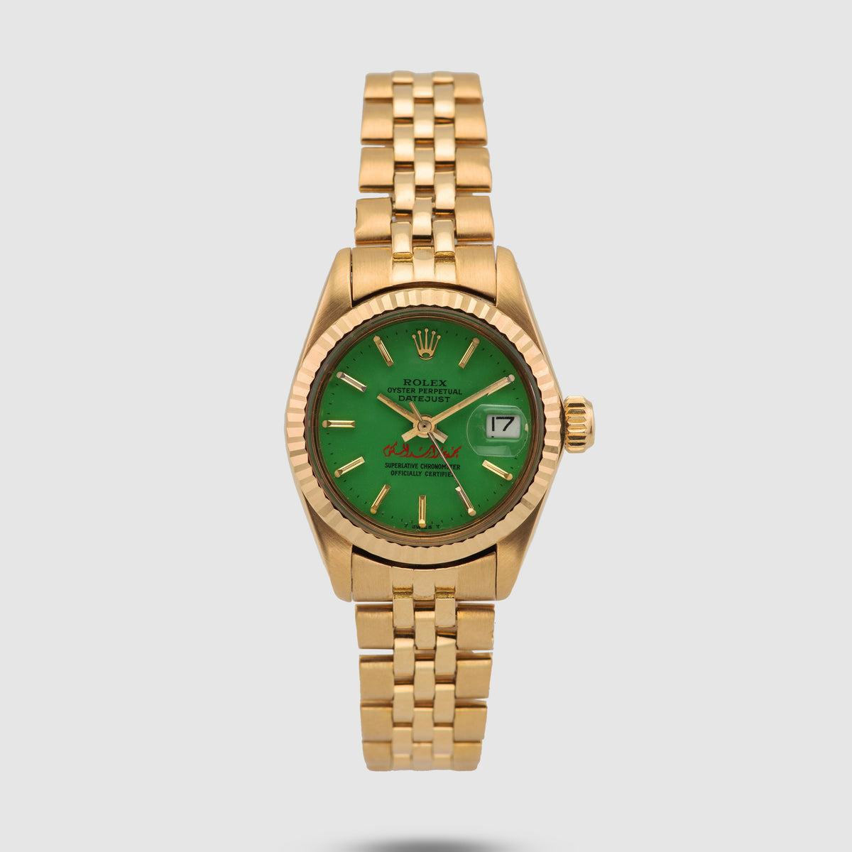 1979 Rolex Datejust Green Stella 'Mohammaed Bin Rashid Al Maktoum' Ref. 6917 (with Box)