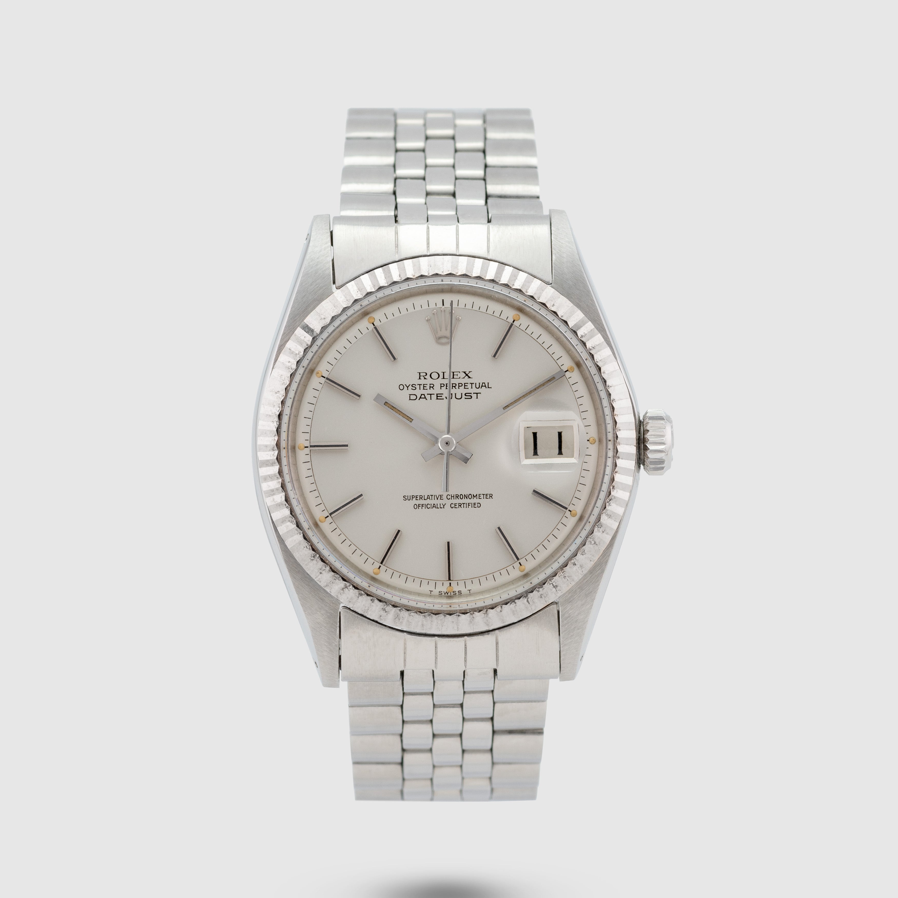 1970 Rolex Datejust Silver Dial 'Like New' Ref. 1601