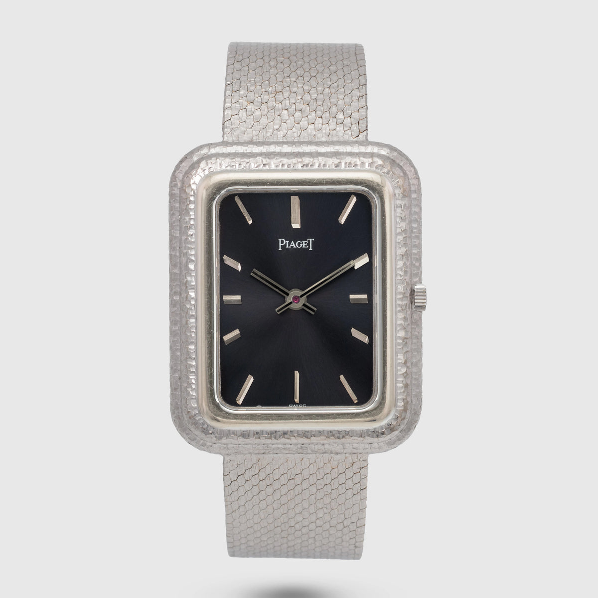 1970's Piaget Beta 21 Grey Dial 18K White Gold Ref. 14101 B561