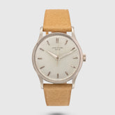 1970's Patek Philippe Calatrava White Gold Silver Dial Ref. 570