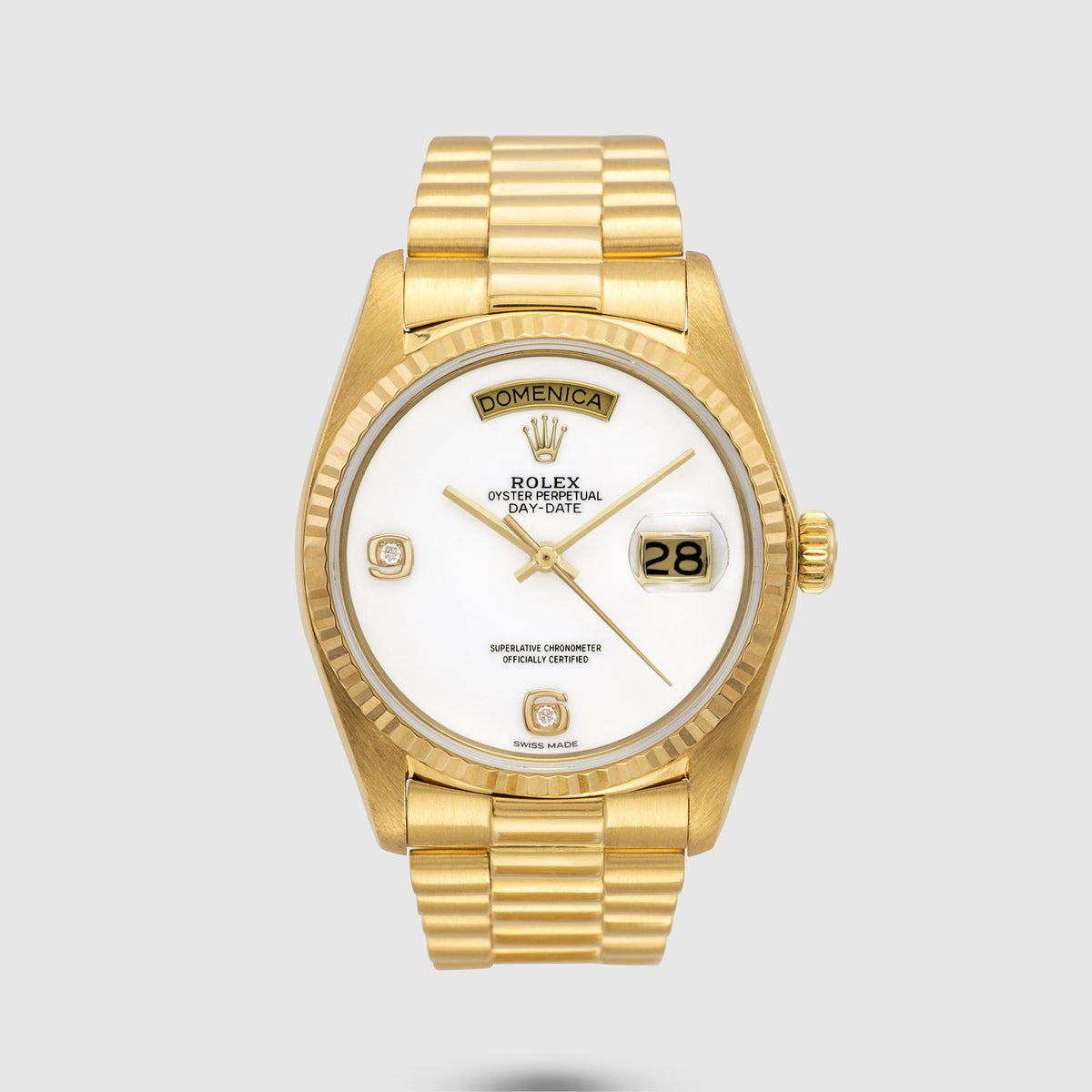 1979 Rolex Day Date Cacholong Dial Ref. 18038
