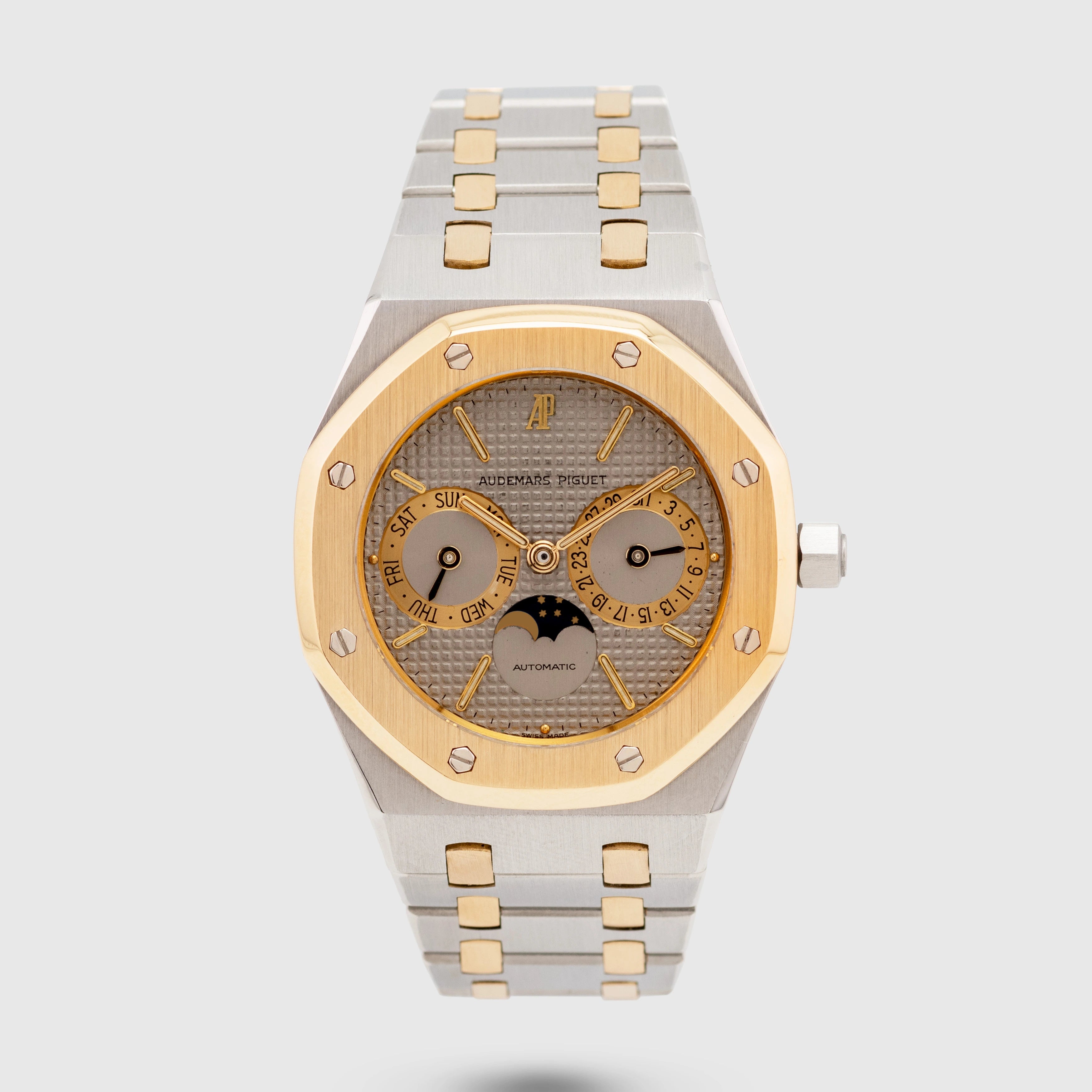 1990's Audemars Piguet Royal Oak St/G Day Date Moonphase Ref. 25594SA