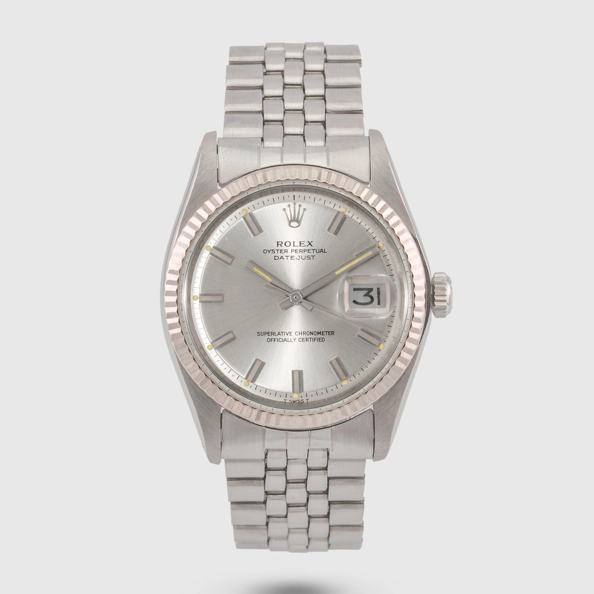 1975 Rolex Datejust Wide Boy Ref. 1601 (Box & Papers)