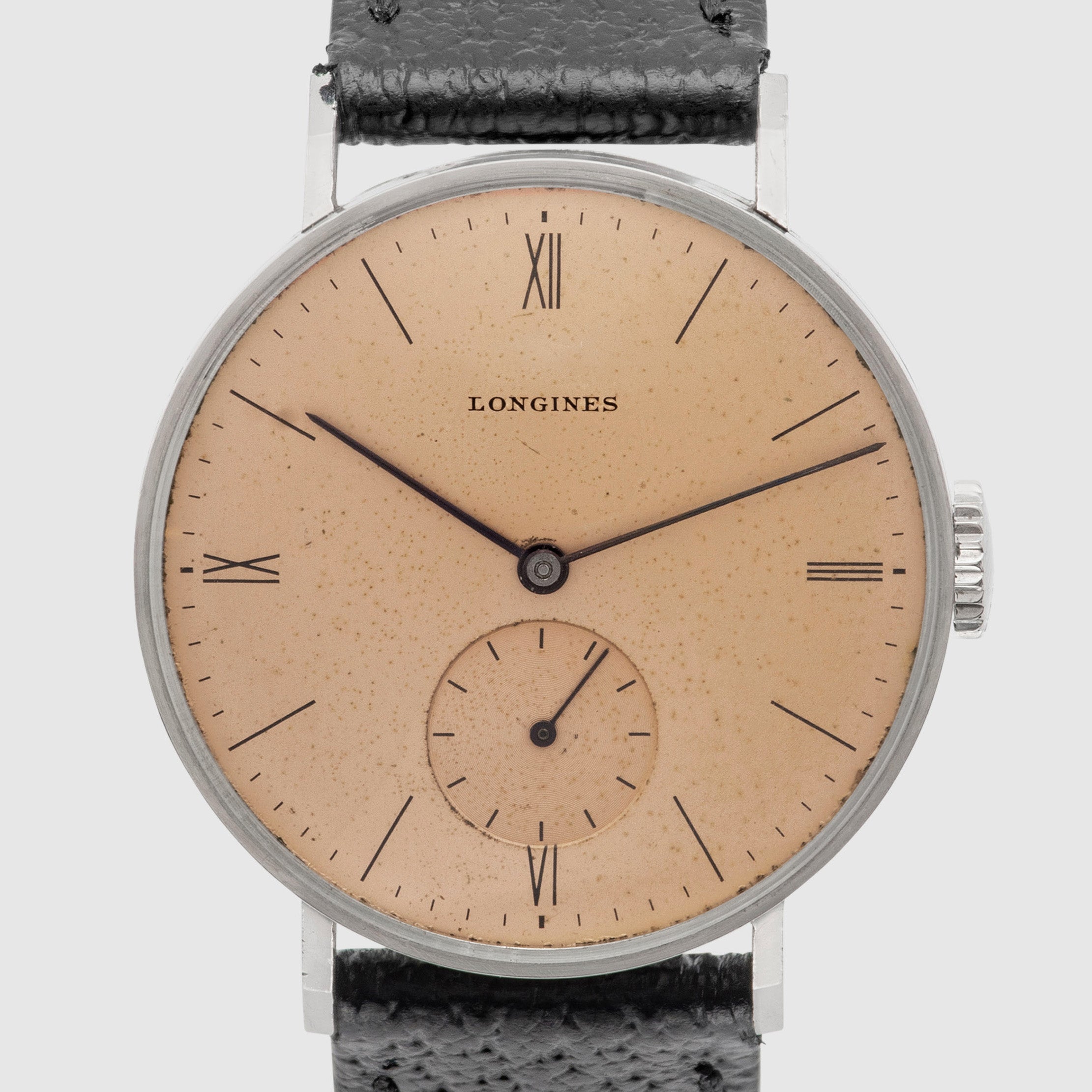 1941 Longines OverSize Salmon Dial Ref. 4366 (with Extract from the Archives)