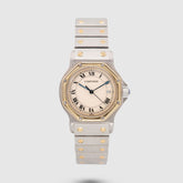1990's Cartier Santos Ronde Octagon Ref. 187902