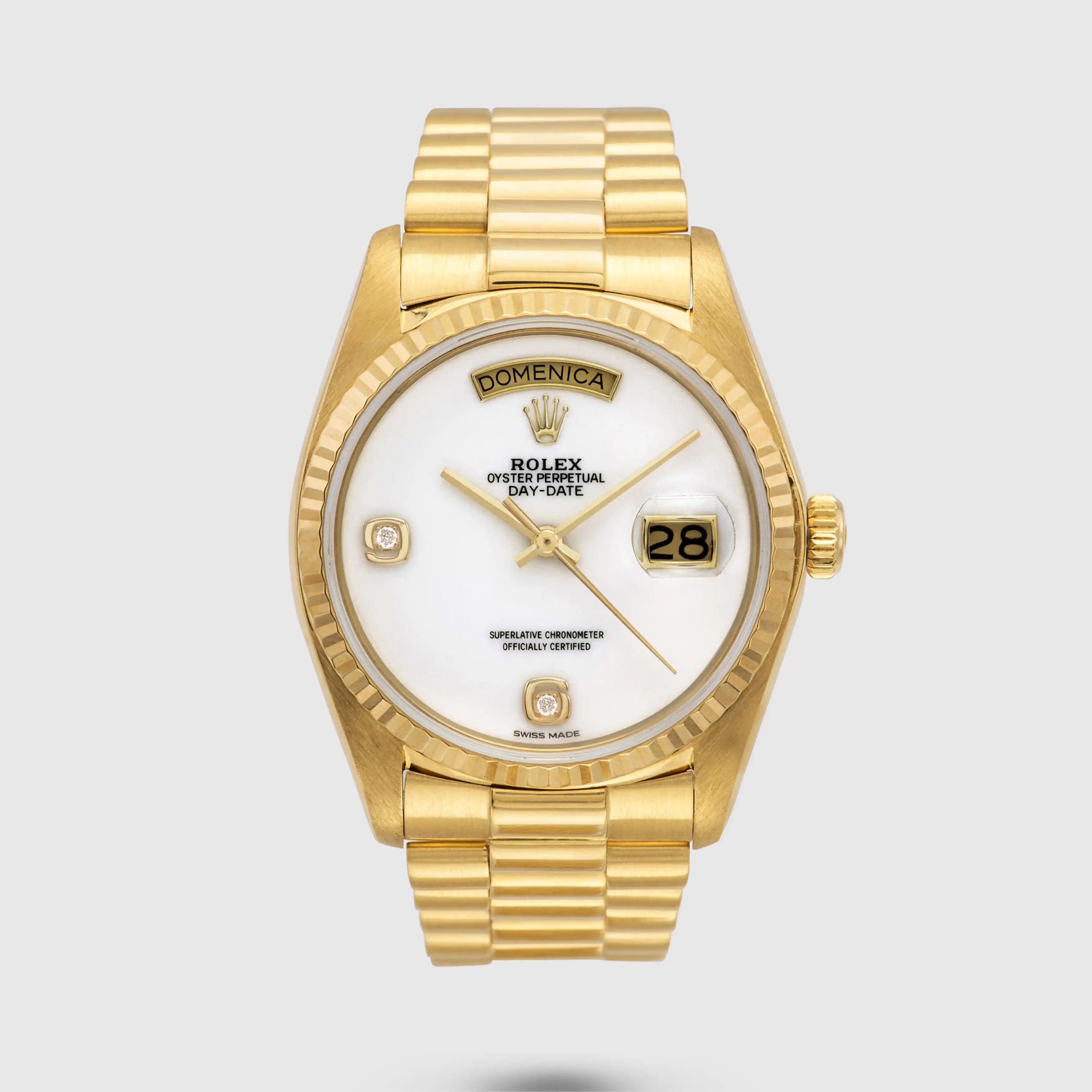 1979 Rolex Day Date Cacholong Dial Ref. 18038