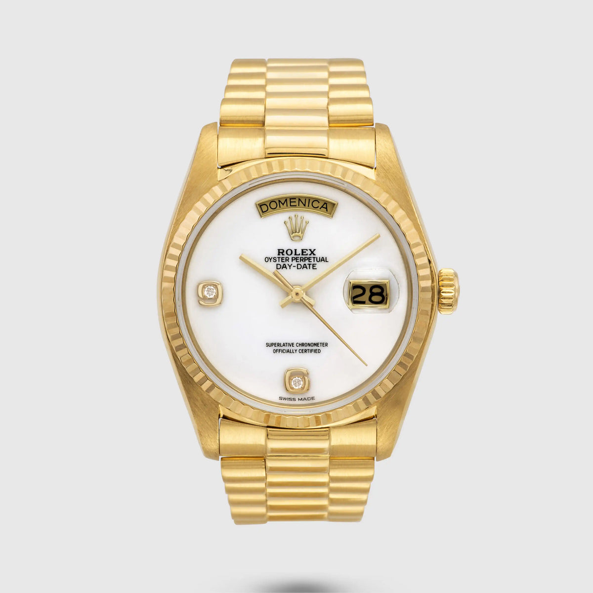 1979 Rolex Day Date Cacholong Dial Ref. 18038