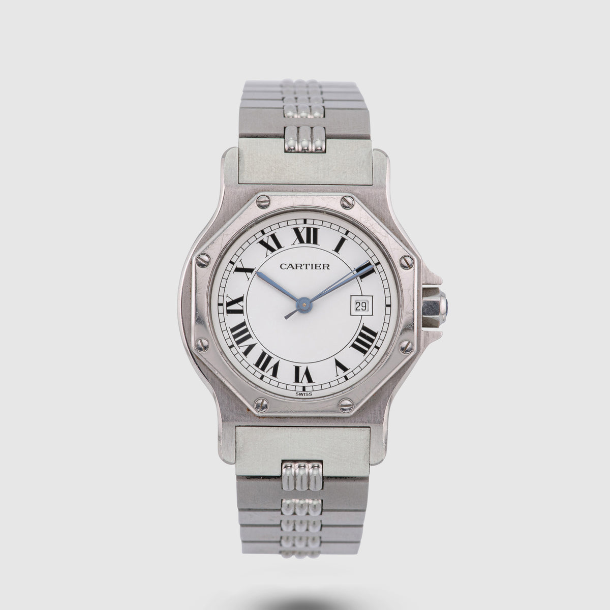 1980's Cartier Santos Octagon Ref. 2965