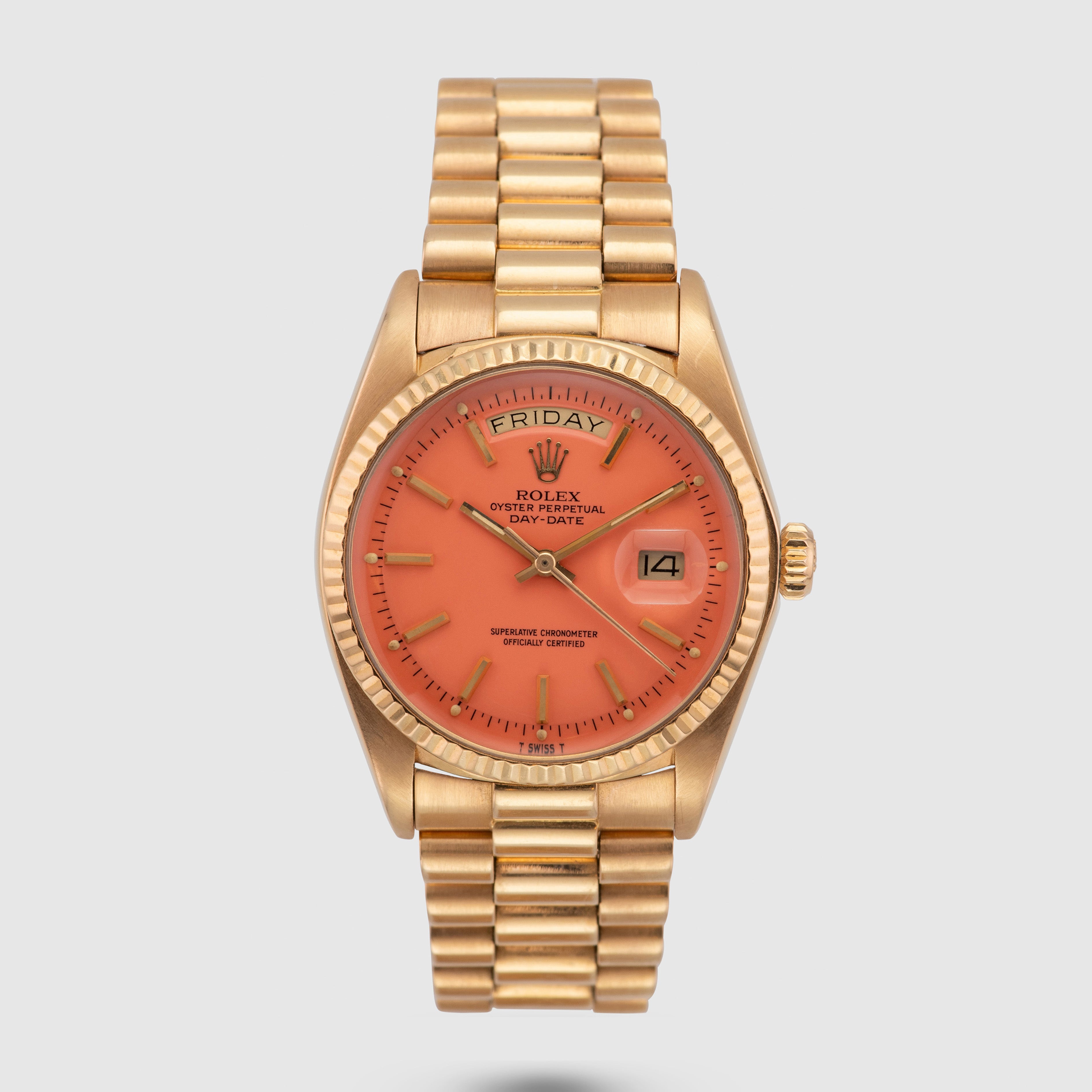 1978 Rolex Day Date Coral Stella Dial Ref. 1803