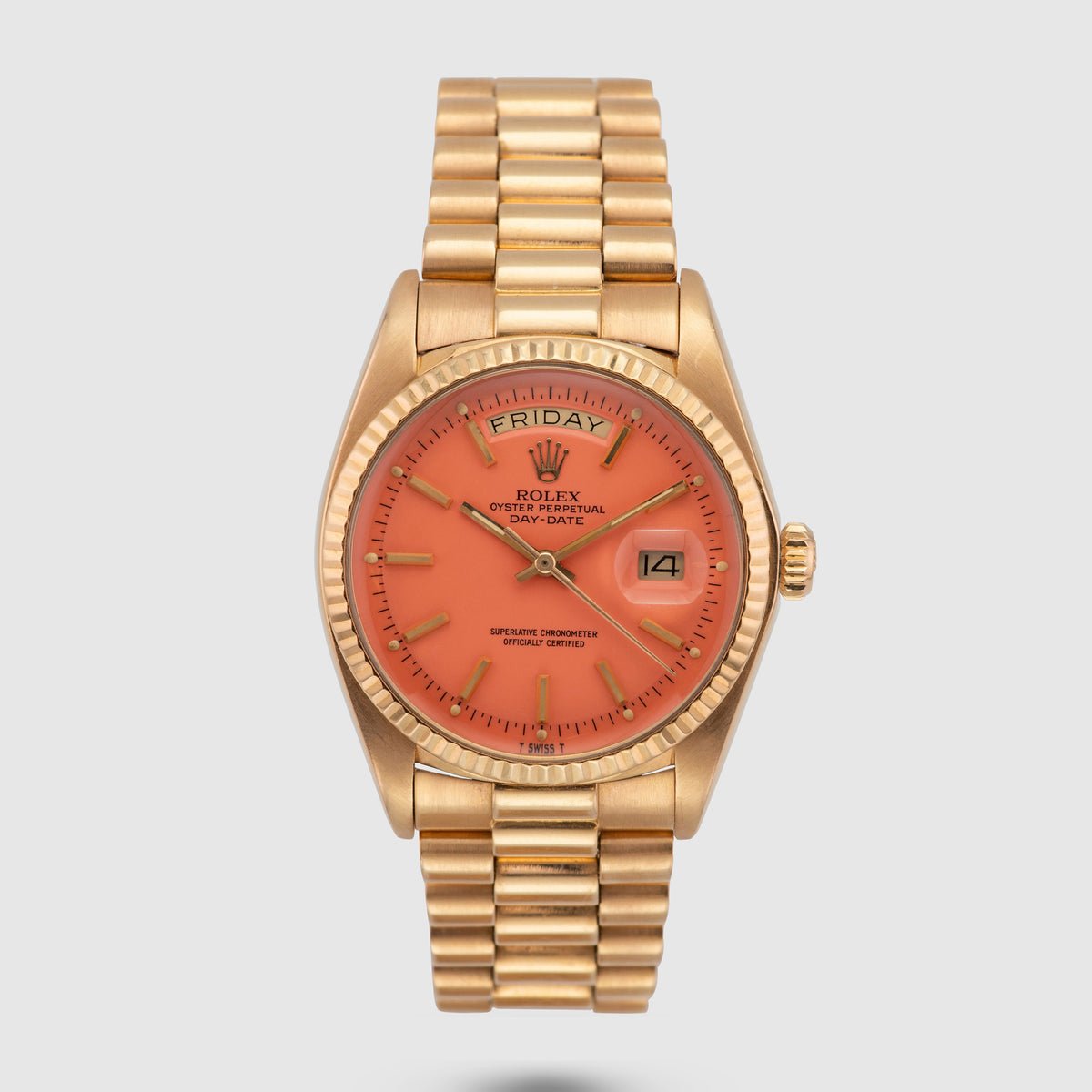 1978 Rolex Day Date Coral Stella Dial Ref. 1803