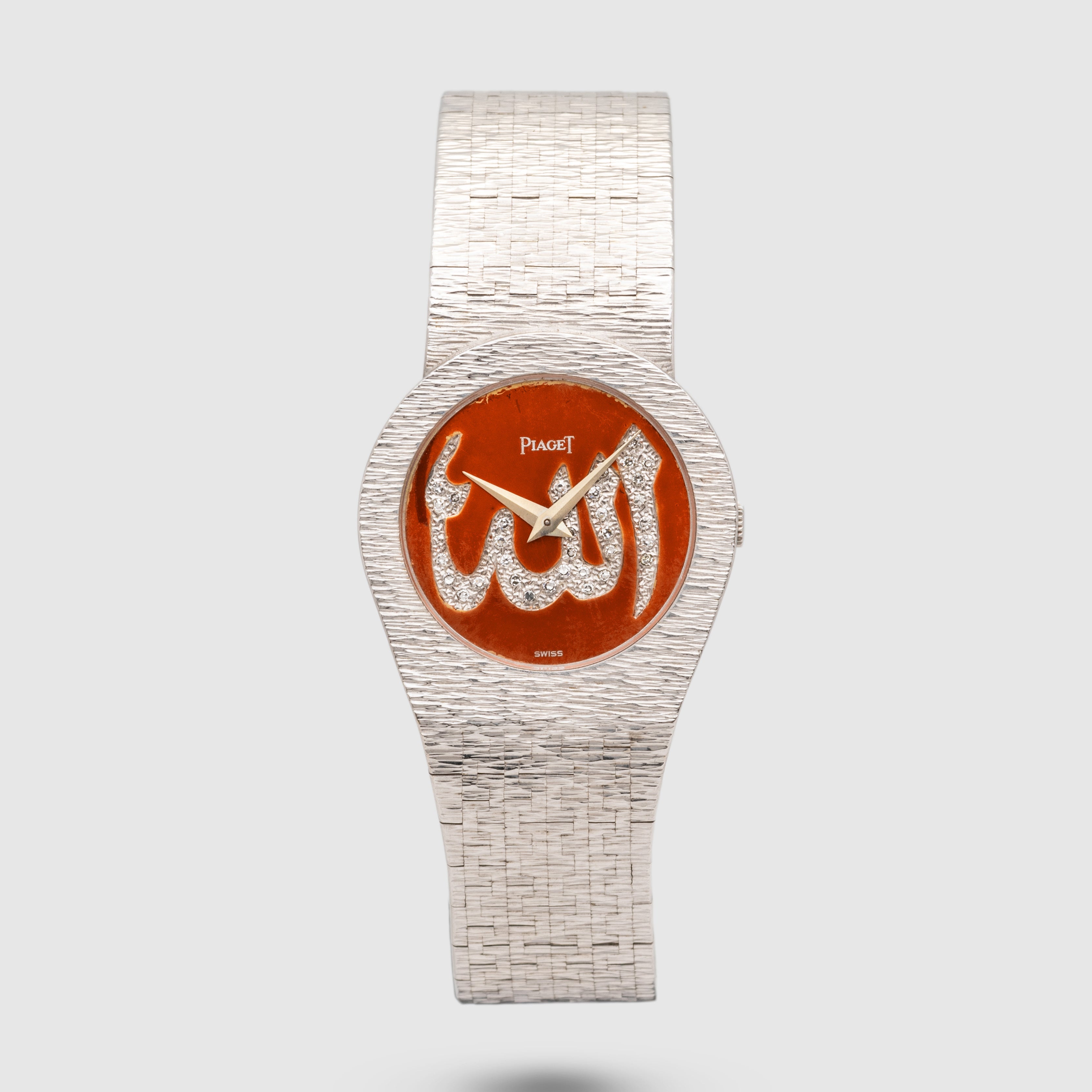 1976 Piaget White Gold Possibly Unique 'Allah' Dial Ref. 9081.A6